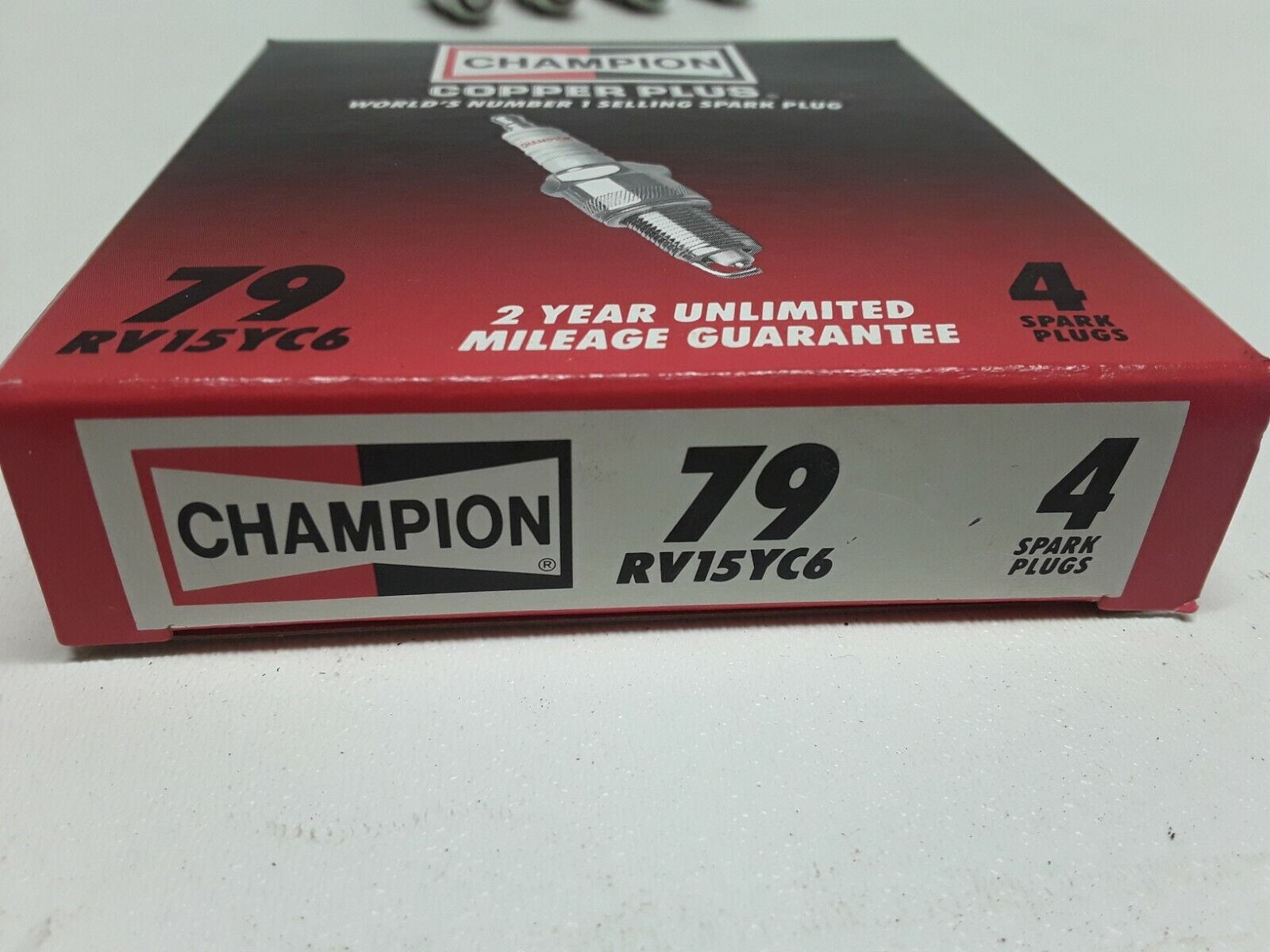 Spark Plug-Copper Plus CHAMPION SPARK PLUGS 79 / RV15YC6 LOT OF 4 FREE SHIPPING - HotCarParts