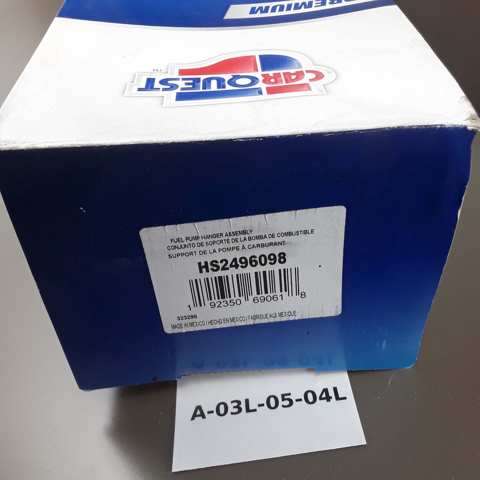 Carquest HS2496098 Front Fuel Pump Hanger Fits Ford F-150 F-250 (1985-1986)