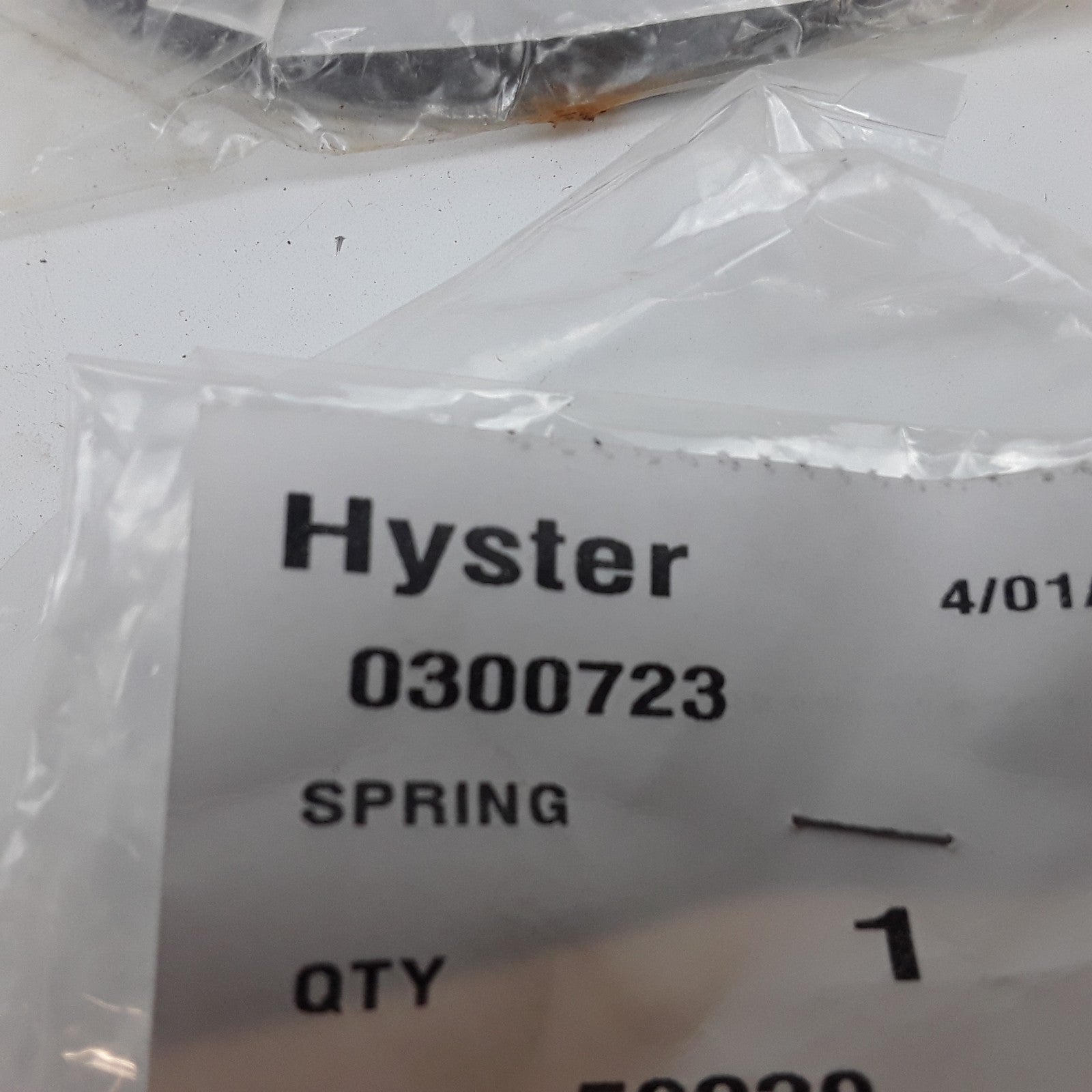Hyster 0300723  Spring Assembly Fits Heavy Duty Forklifts