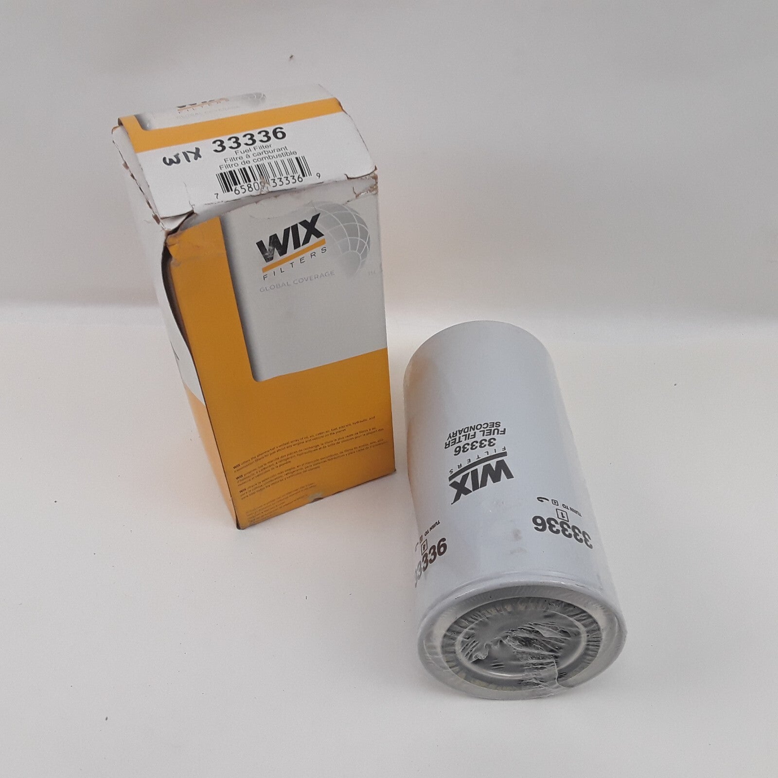 Spin-On Fuel Filter Fits International Harvester 2155 2375 S 1988 2654 1991-1993