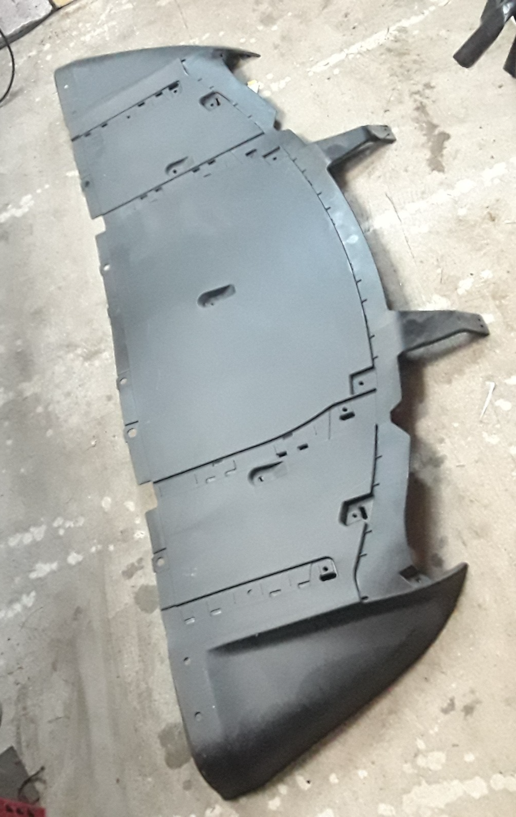 Model S 2012-2016 Rear Bumper Fascia Diffuser 6008180-00-E OEM