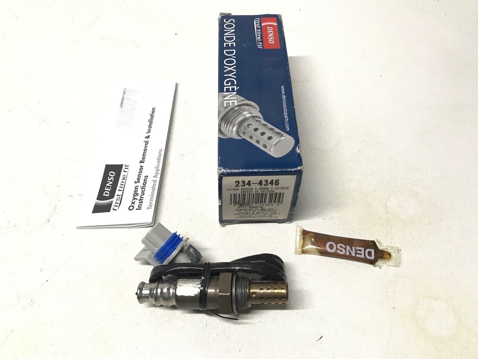 Oxygen Sensor-OE Style DENSO 234-4346 for DeVille, Seville, Bonneville FAST SHIP - HotCarParts