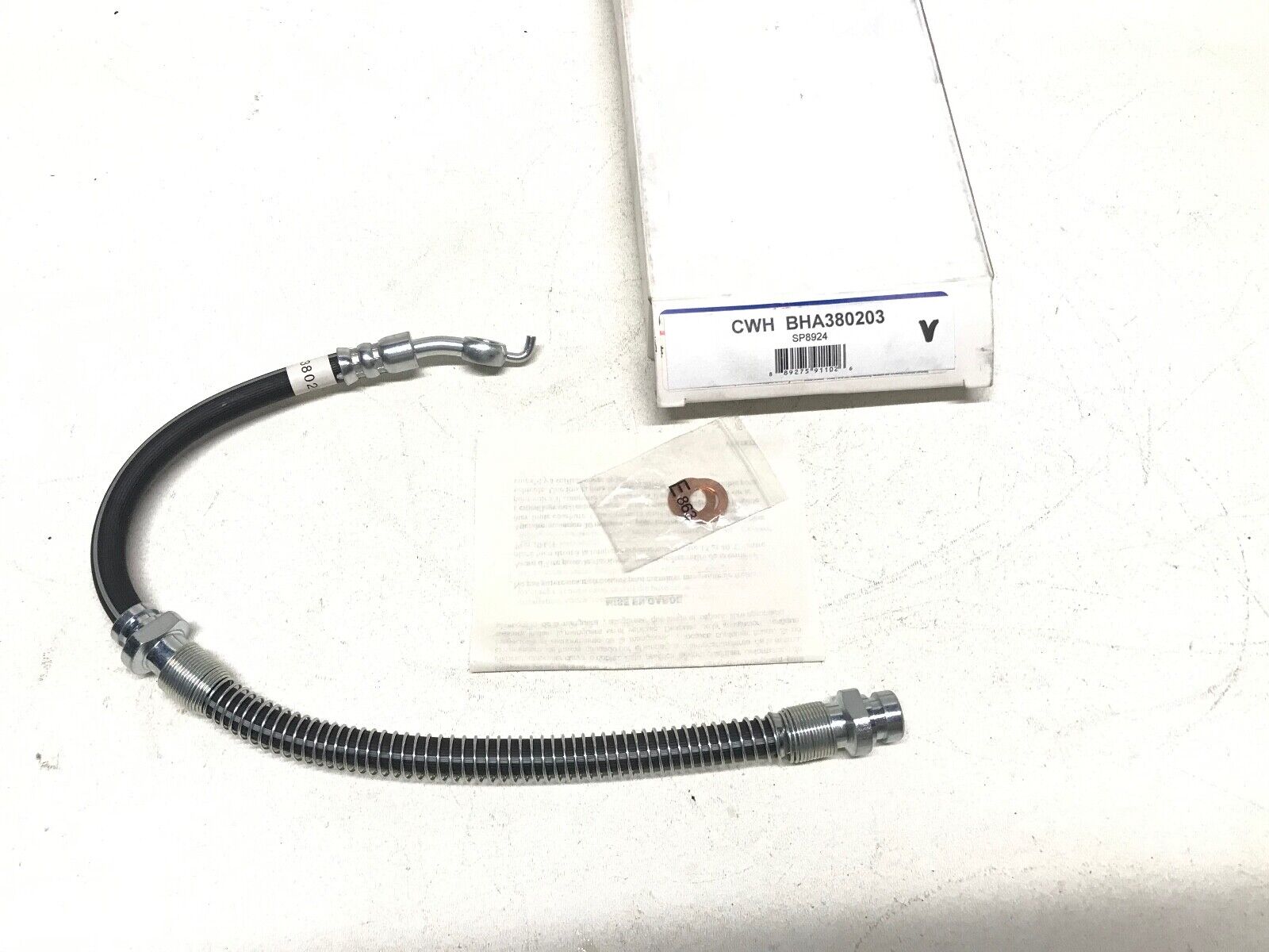 Brake Hydraulic Hose Front-Left/Right CARQUEST BHA380203 Colt Summit Mirage FAST - HotCarParts