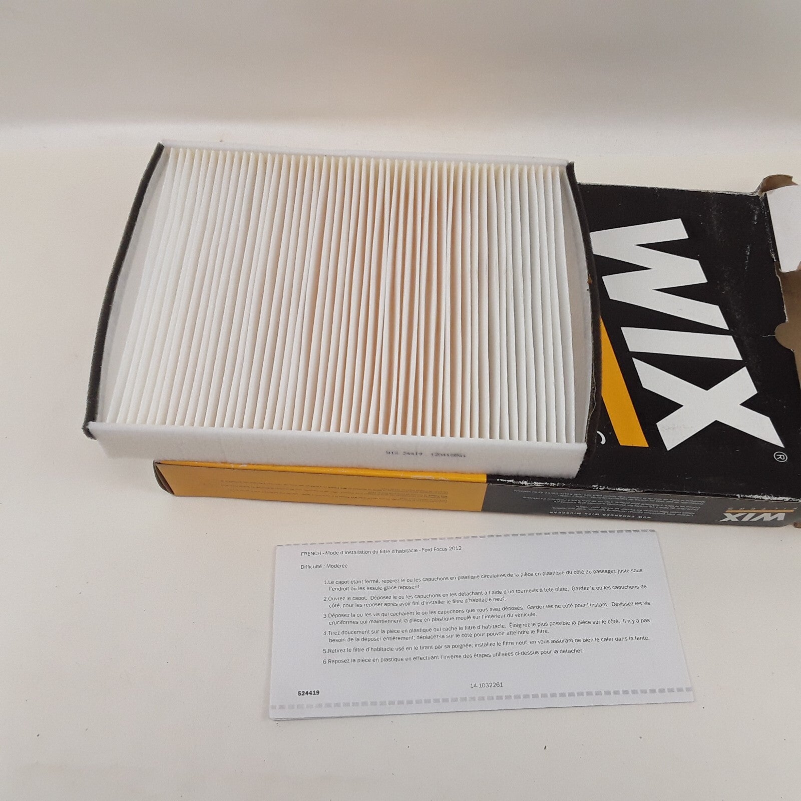 Cabin Air Filter Fits Lincoln MKC Corsair Ford GT Escape C-Max Escape 2012-2022