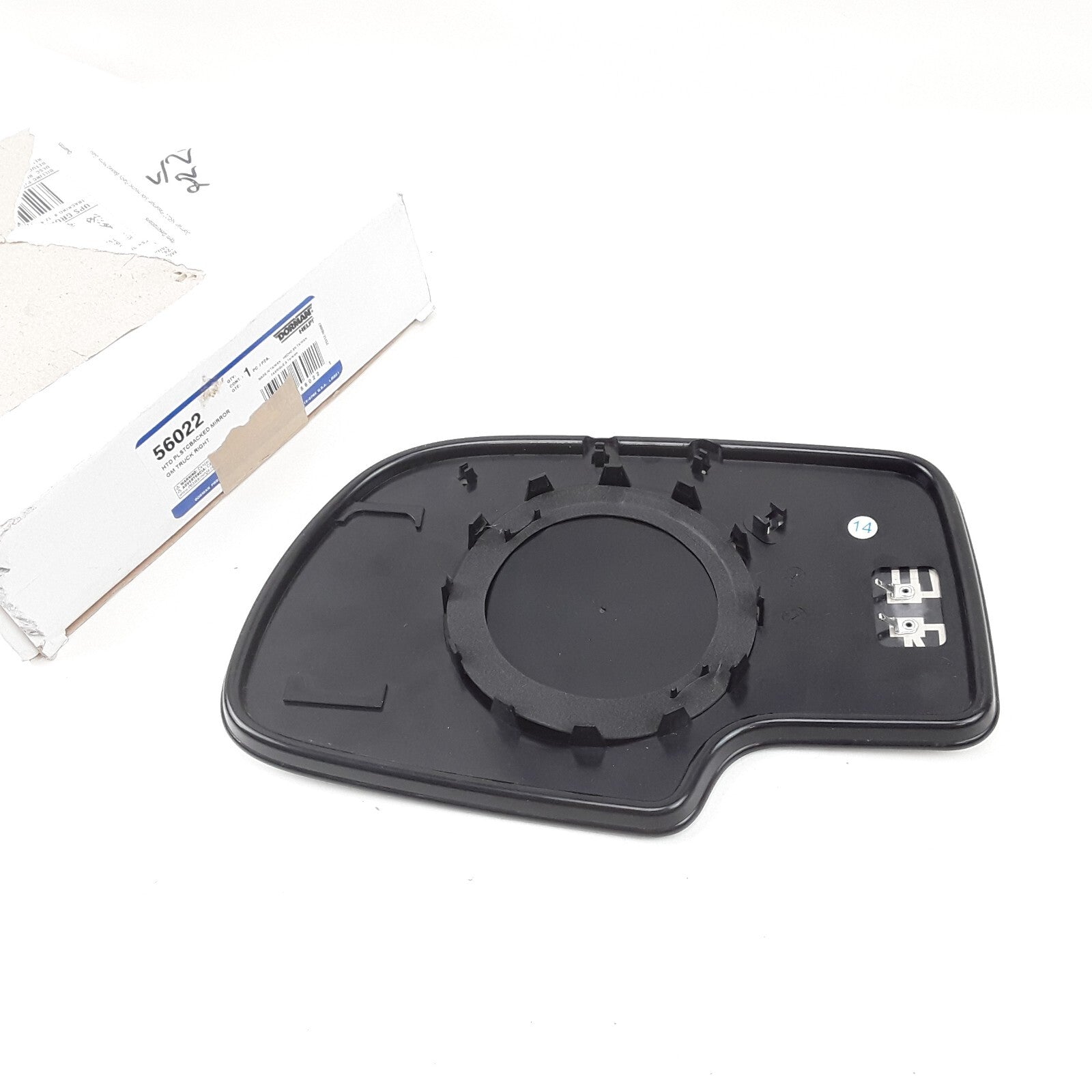 Dorman 56022 Right Door Mirror Glass Fits Cadillac Chevrolet GMC (1999-2007)