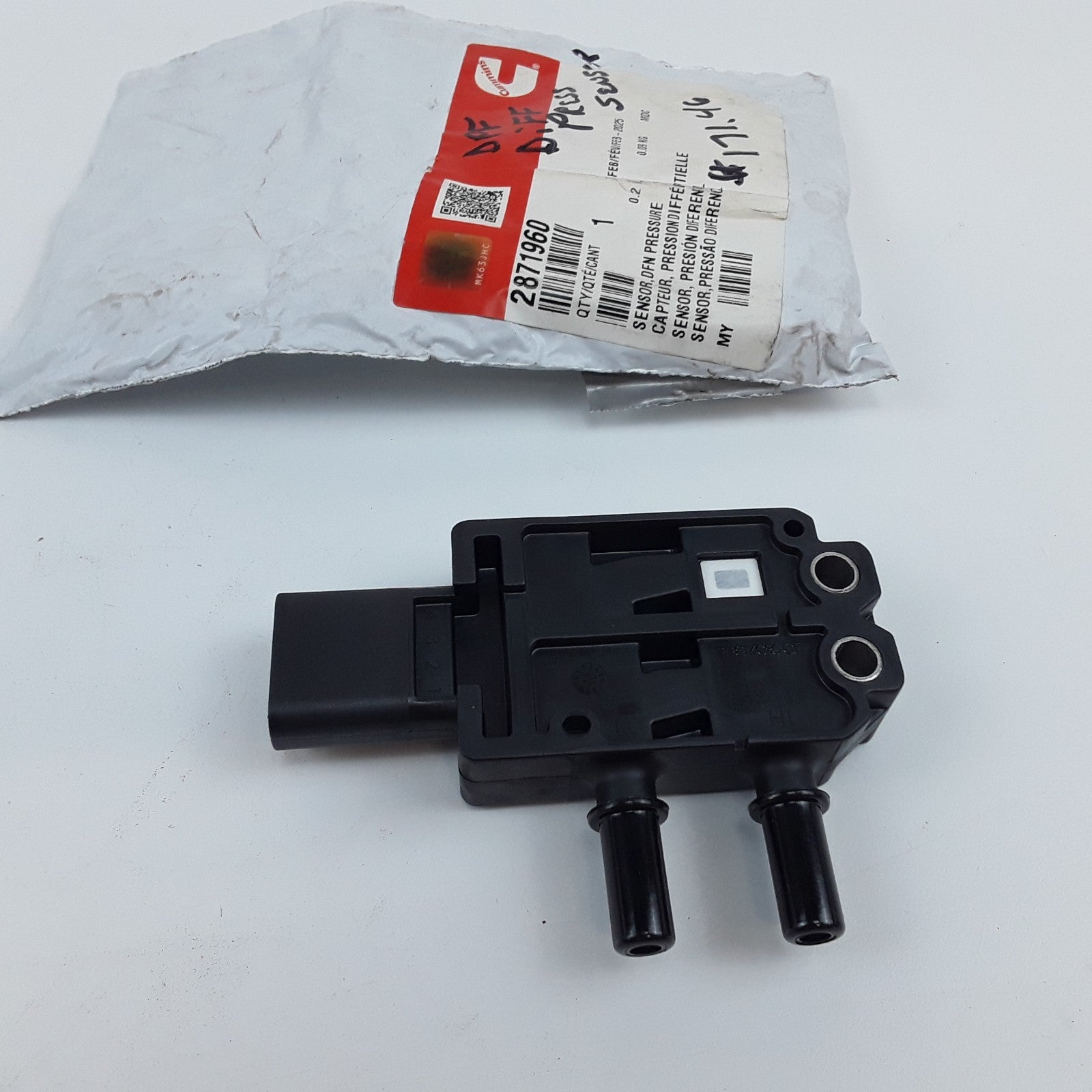 GENUINE Differential Pressure Sensor Fits Kenworth Mack Peterbilt Freightliner