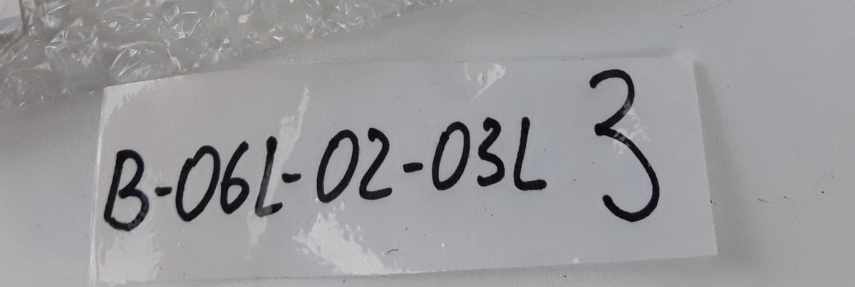 Model S 2016-2021 Front Upper RH Black Fascia Fog Spear 1079636-00-A OEM