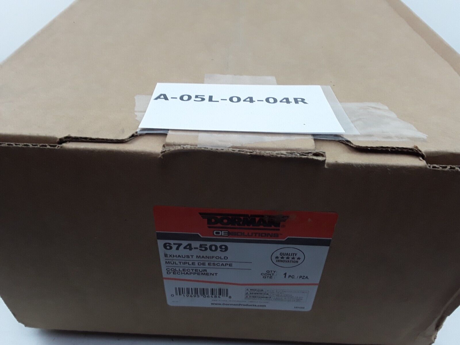 Exhaust Manifold Dorman 674-509 For Honda Odyssey,Accord, Acura CL, Isuzu Oasis - HotCarParts