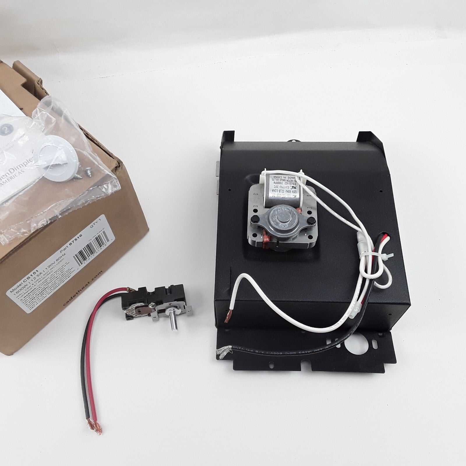 Glen Dimplex Americas CS151 Com-Pak Electric Fan-Forced Heater Assembly 120 Volt