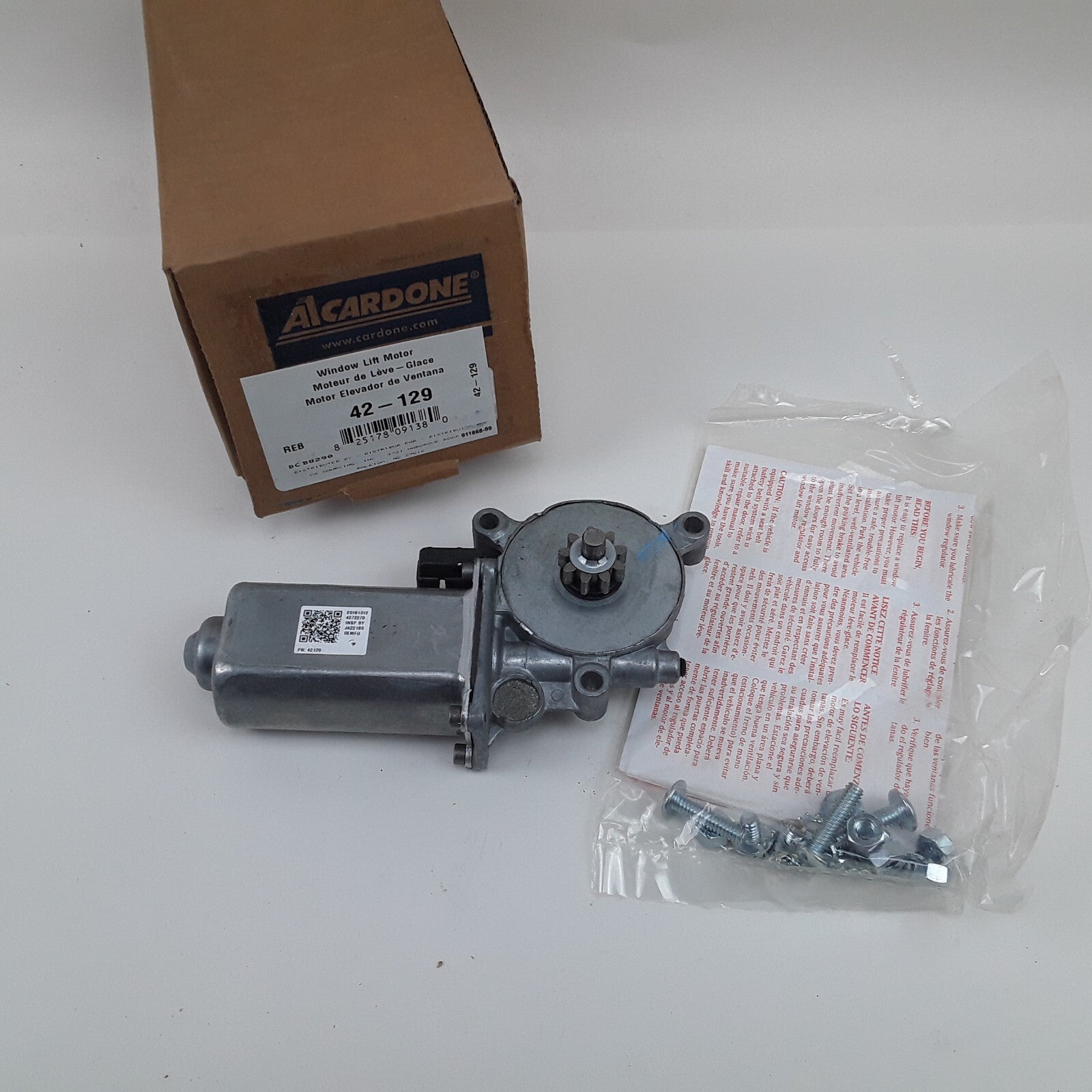 Cardone 42-129 Rear Left Power Window Motor For Chevrolet ,Buick ,Cadillac