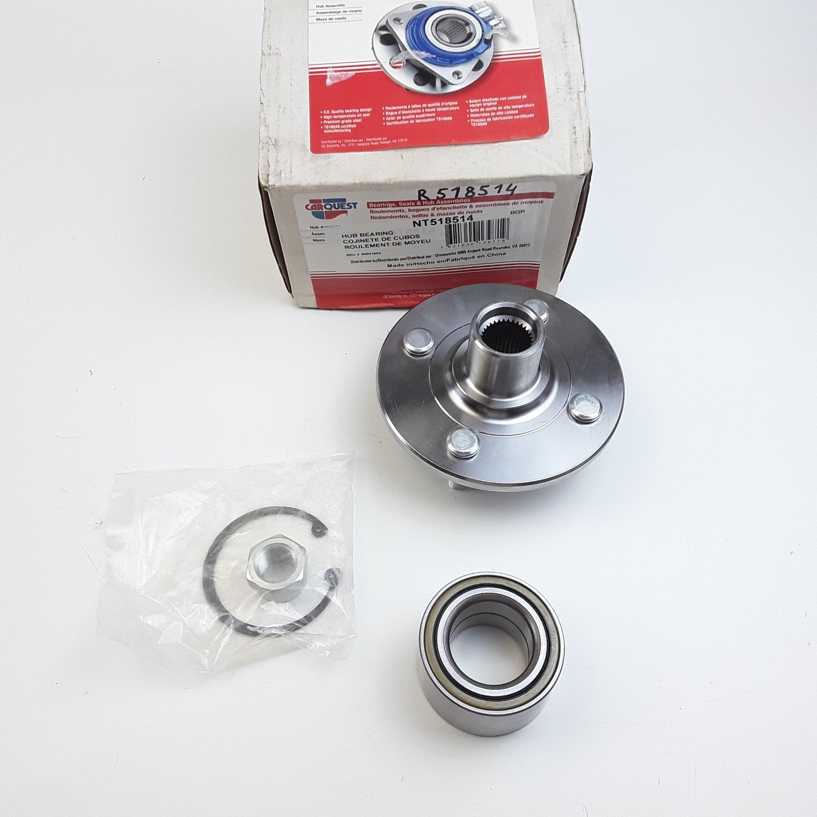 Front Wheel Bearing / Hub Assembly For Saturn SL1 SL2 SC1 SC2 SW1 SW2 1994–2002