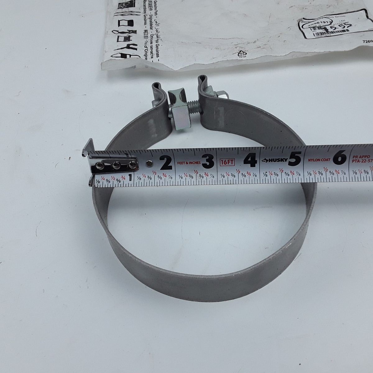 Volvo 20961913 Exhaust Hose Clamp Assembly Fits Mack Volvo Trucks