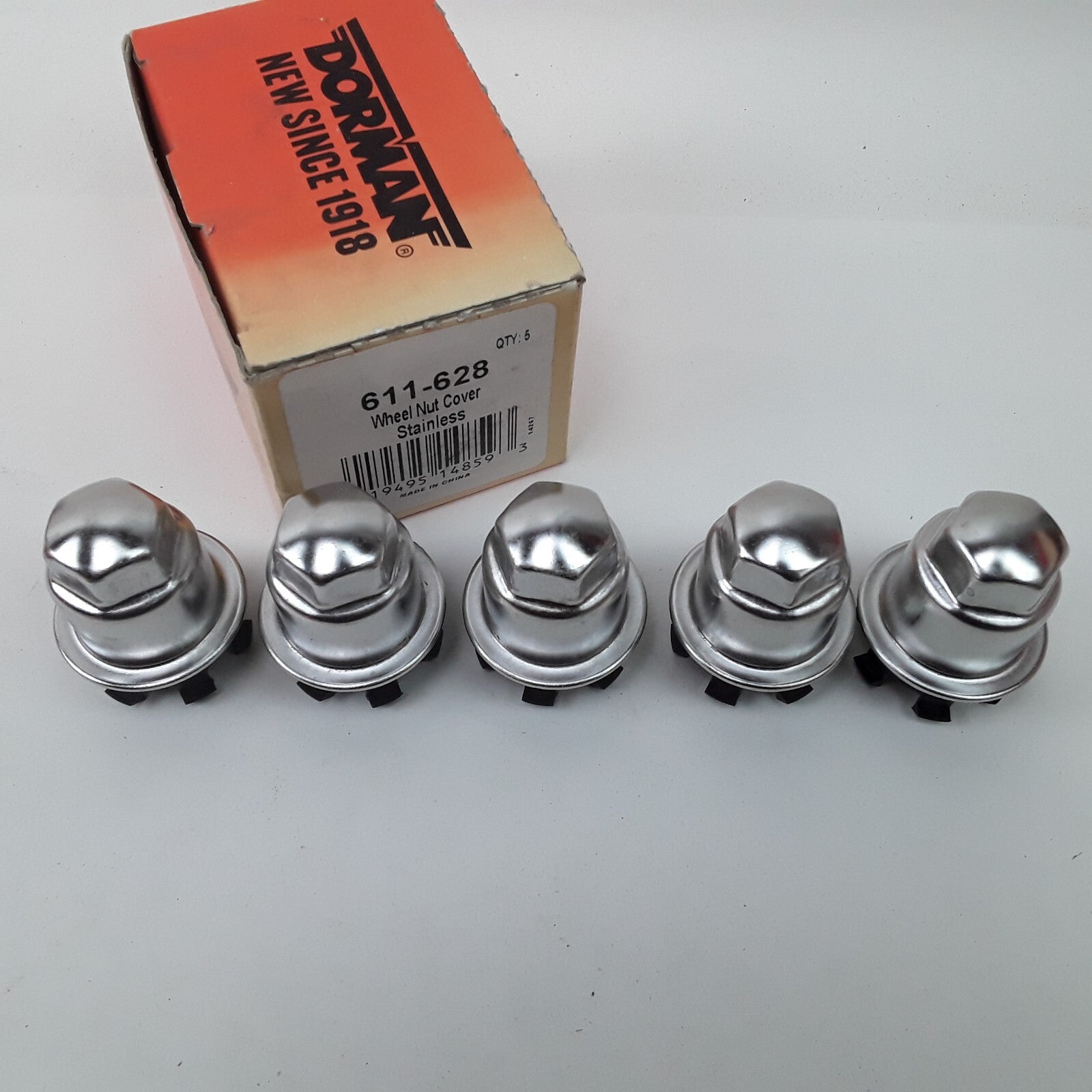 5 Wheel Fastener Nut Cover M24-2.0 Mod Hex 19mm Fits Chevrolet Buick Oldsmobile