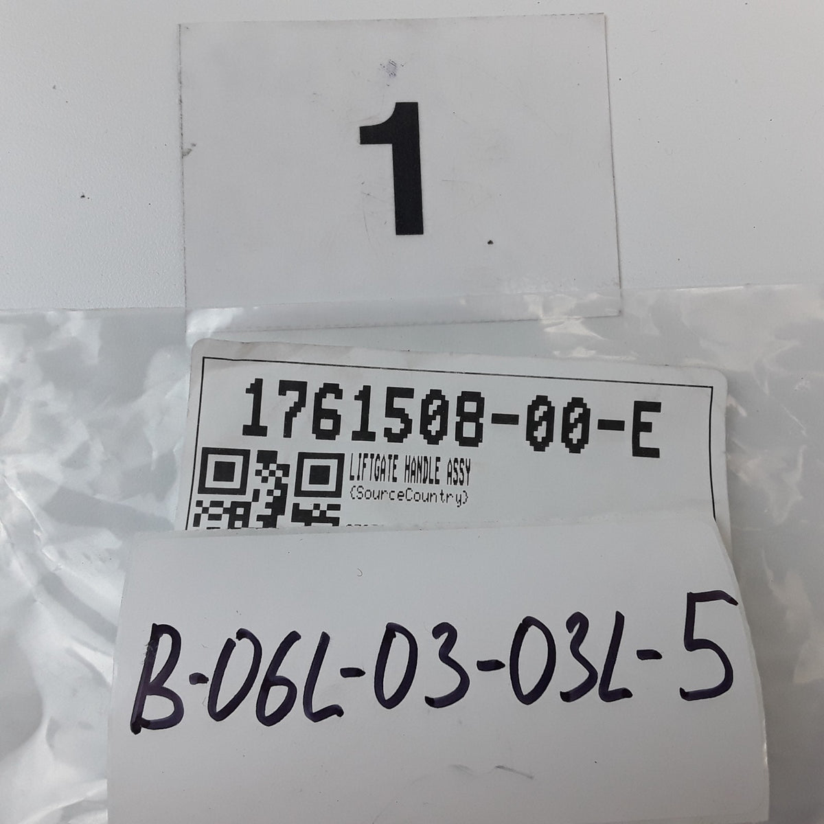 1761508-00-E Liftgate Handle Assembly For Tesla Model 3 Y 2020-2025 OEM New