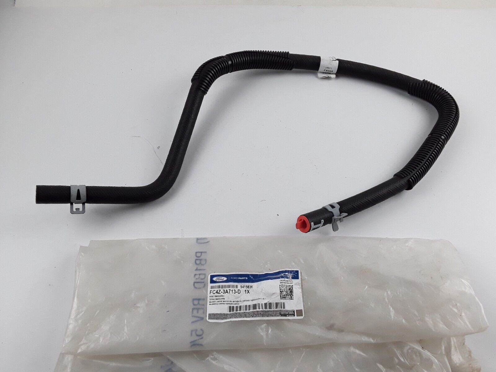 Ford OEM Return Power Steering Hose FC4Z-3A713-D Fast Free Shipping - HotCarParts