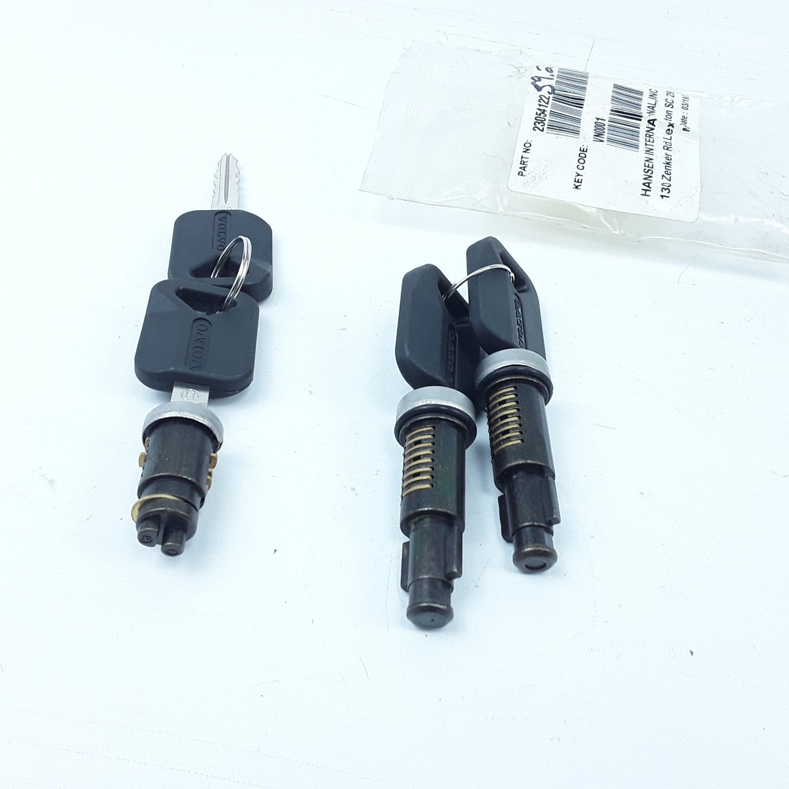 Door Lock Cylinder W/ Ignition Cylinder & Keys 23054122 For Volvo VNL 2004-2017