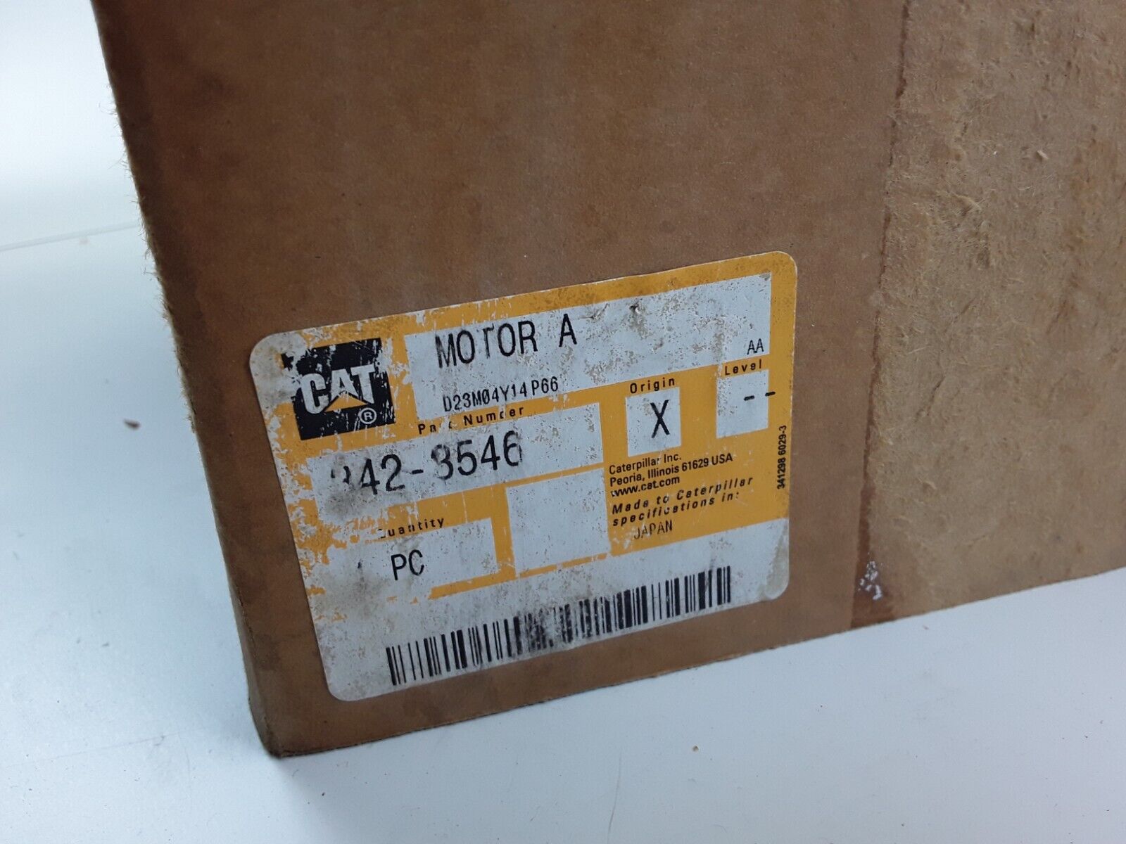 CAT 342-3546 WINDOW WIPER MOTOR ASSEMBLY FITS EXCAVATOR,EXPANDED MINING PRODUCTS - HotCarParts
