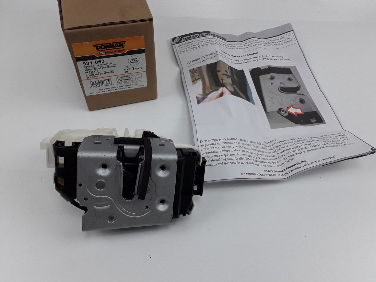 Front Right Door Lock Actuator For Chrysler Sebring Cirrus Dodge Avenger 2007-10
