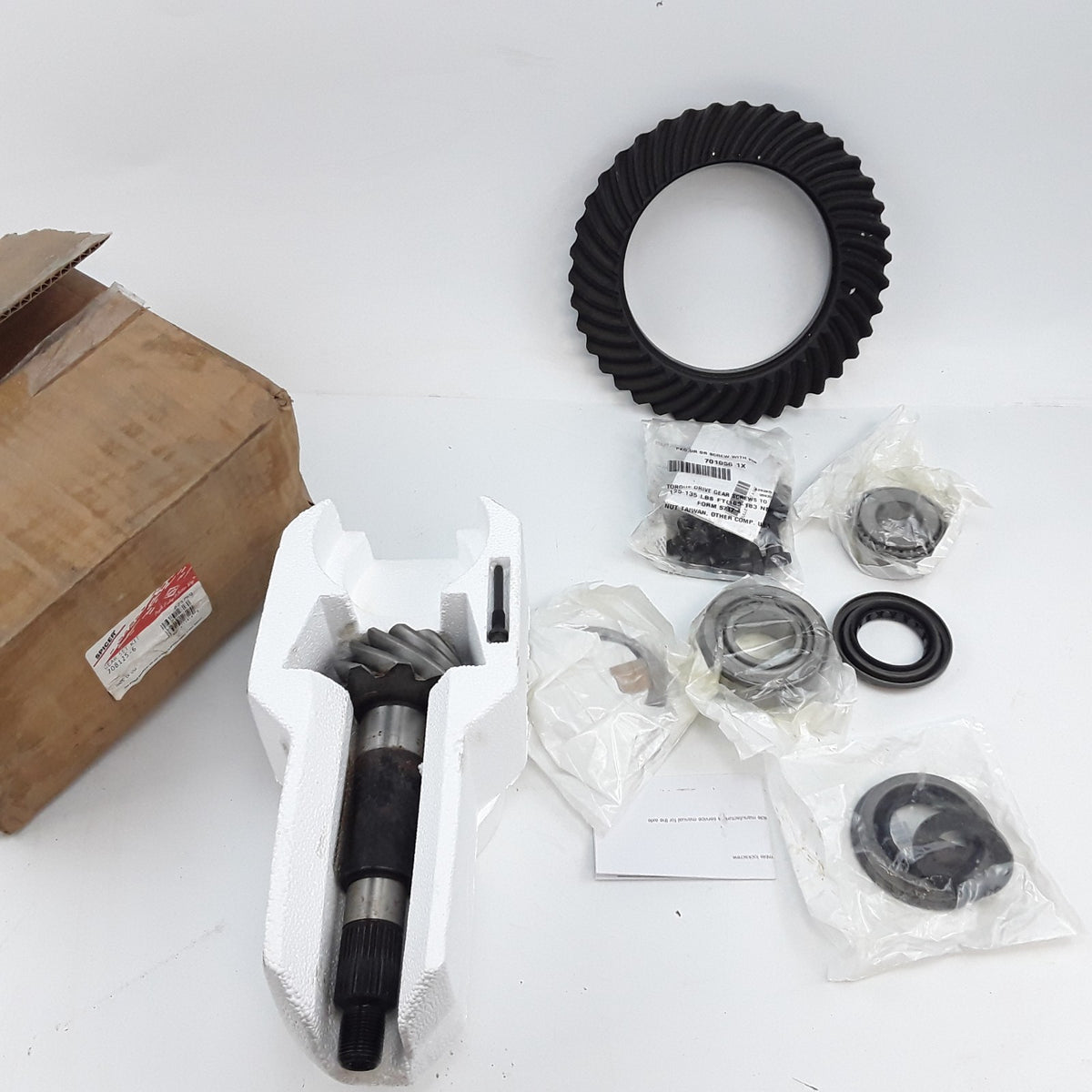 Ring and Pinion Gear Set Fits Ford E-350 Club Wagon E-350 Super Duty (2001-2022)