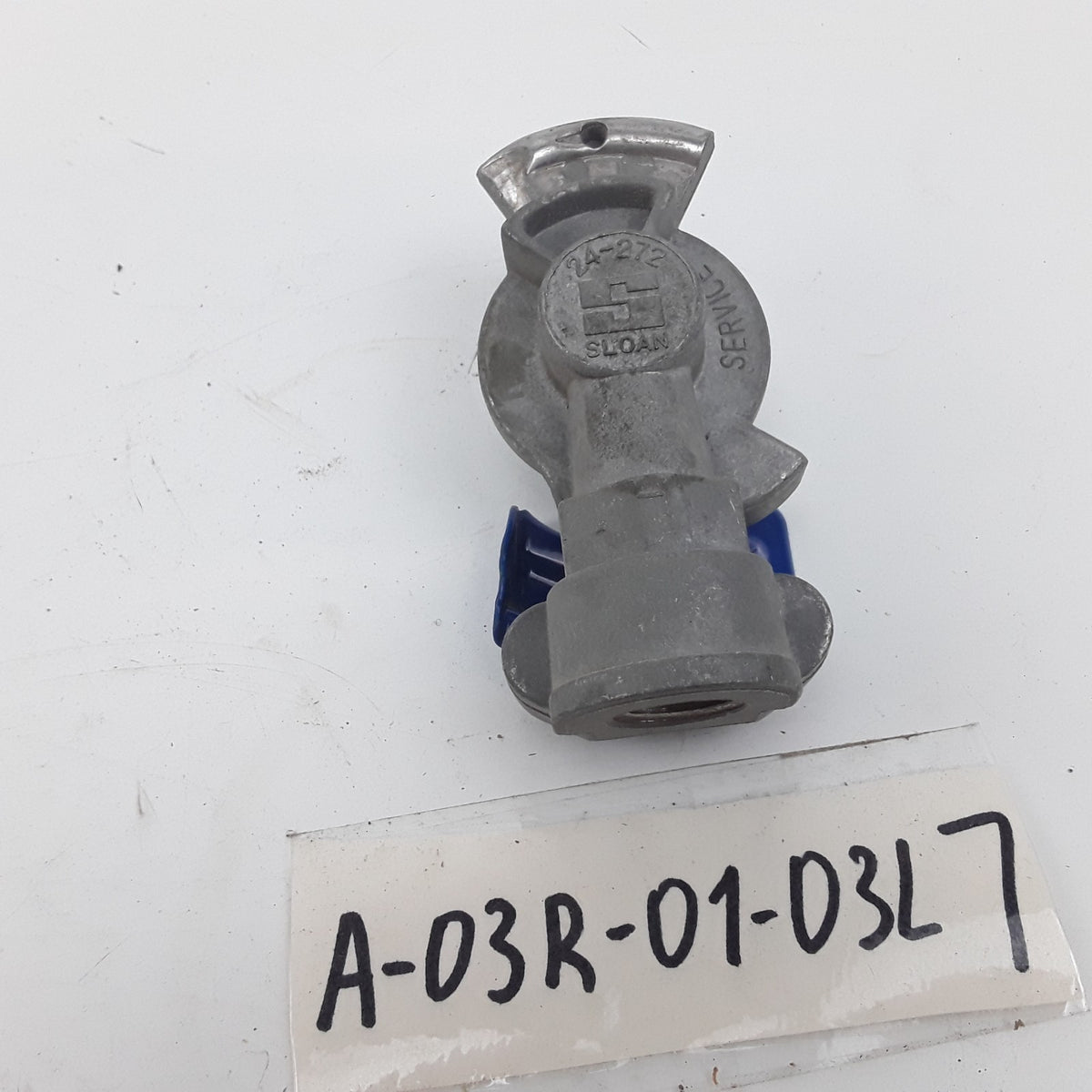 Sloan 24-272 Blue Service Glad Hand Truck Coupling with Rubber Seal