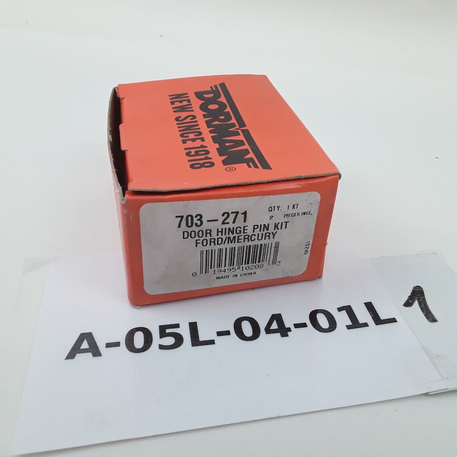 Door Hinge Pin and Bushing Kit Fits Ford Mustang 1979-1998 Mercury Topaz 1984-94
