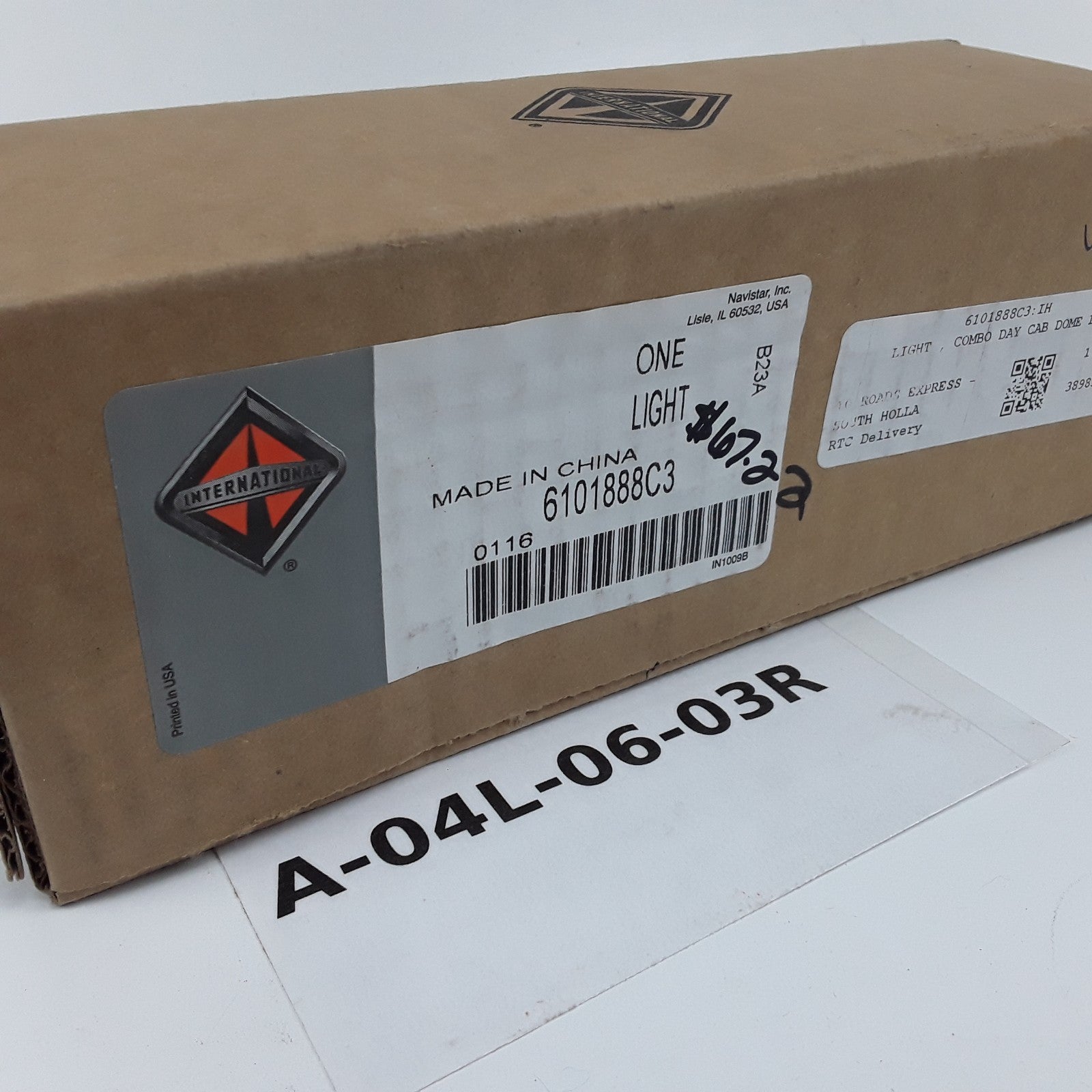 International 6101888C3 Combo Day Cab Dome LED Light For Navistar Trucks