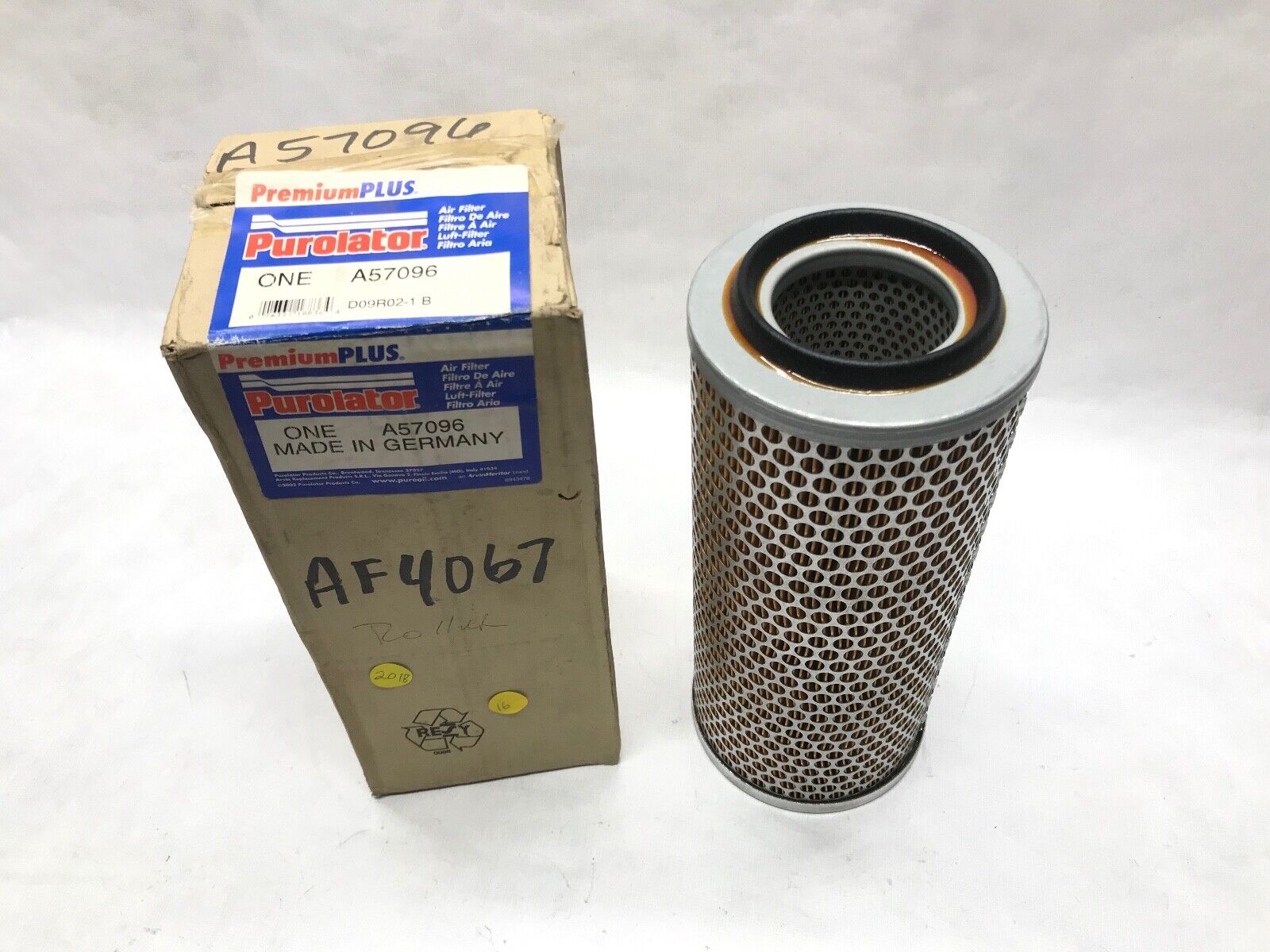 Air Filter PUROLATOR A57096 - HotCarParts