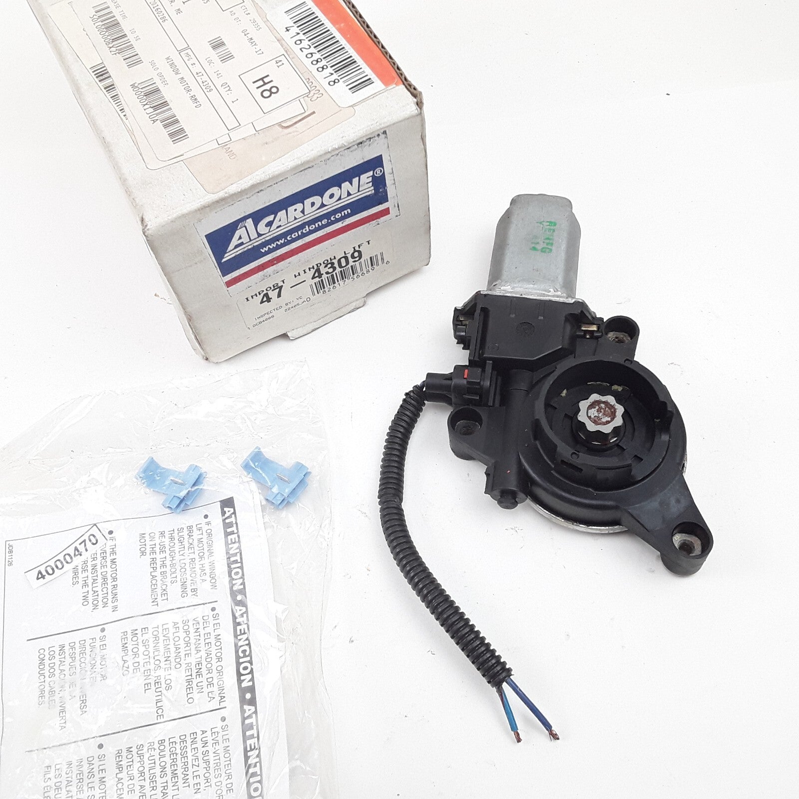 Power Window Motor Rear Left Fits Acura MDX Honda Civic 2001 2002 2003 2004 2005