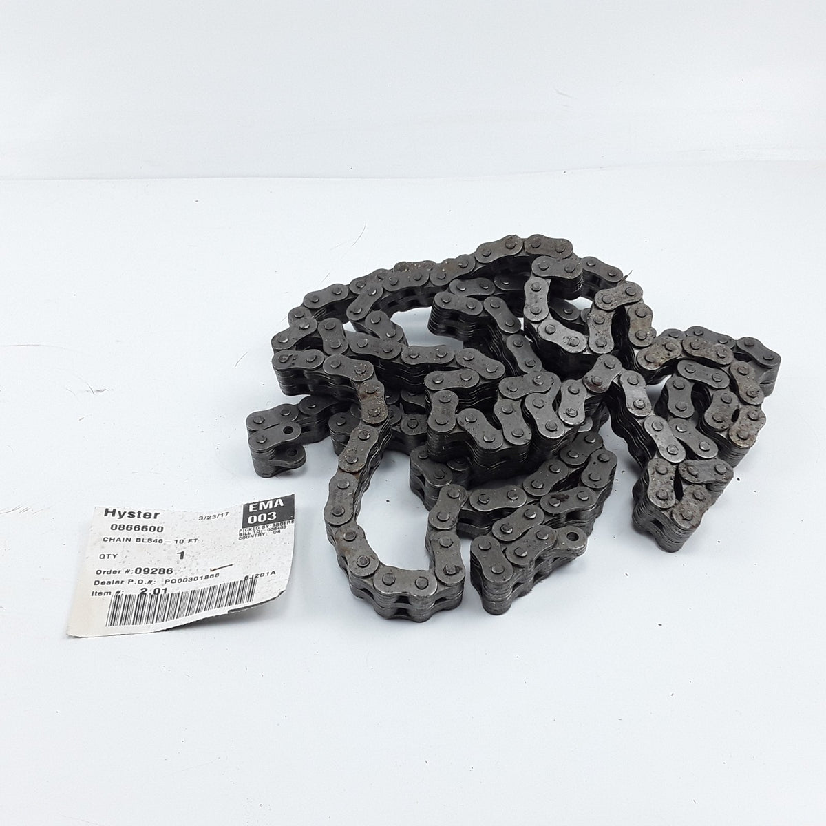 Mast Leaf Chain Fits Hyster H42.00B H37.00B H32.00B H920B H800B H700B Forklifts