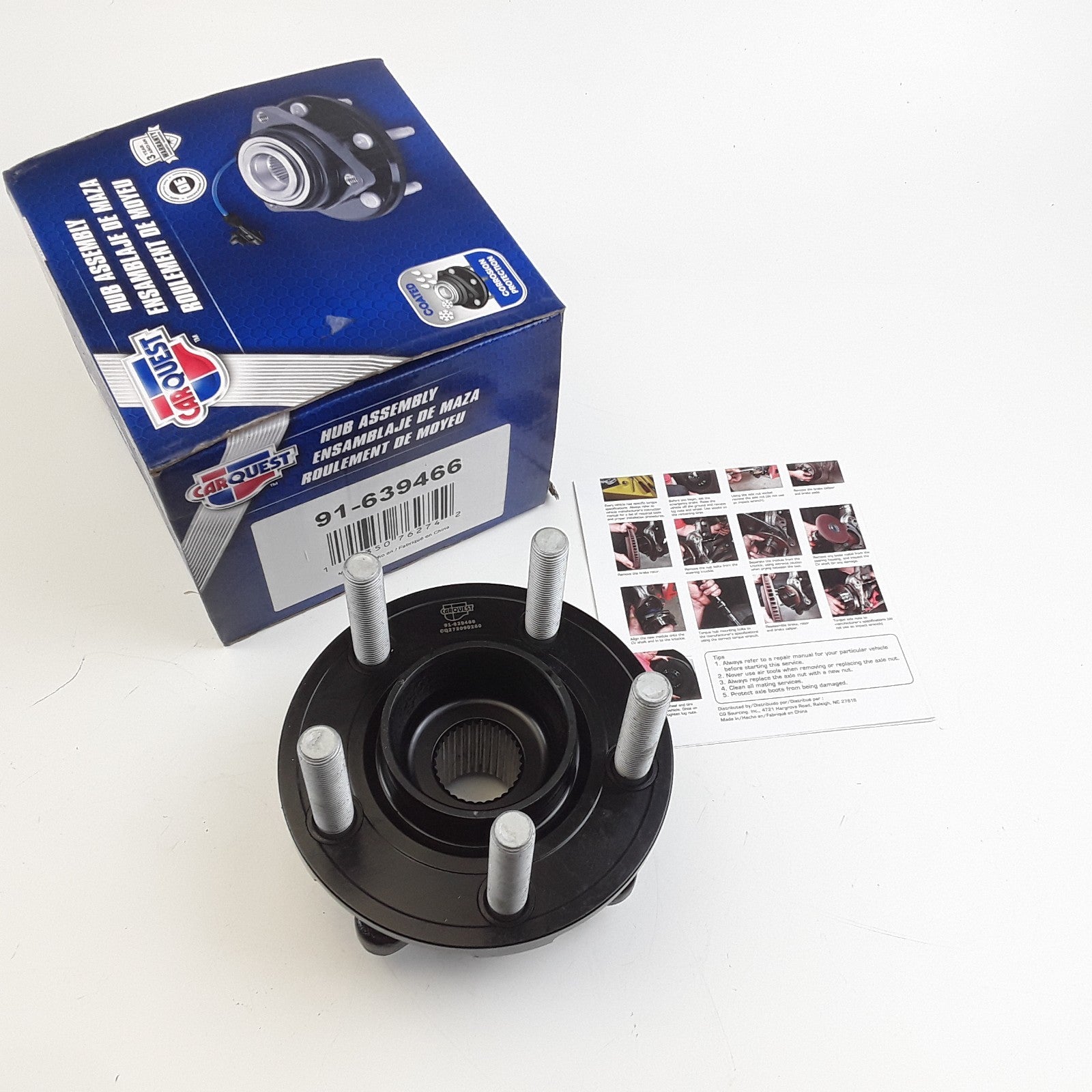Rear Wheel Bearing & Hub Assembly For Ford GT Mustang 2016 2017 2018 2019-2022