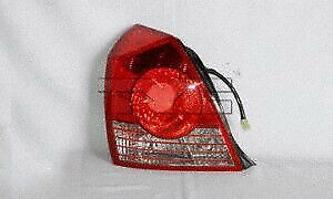 TYC 11-6018-00 Left Tail Light Assembly Fits Hyundai Elantra (2004 2005 2006)