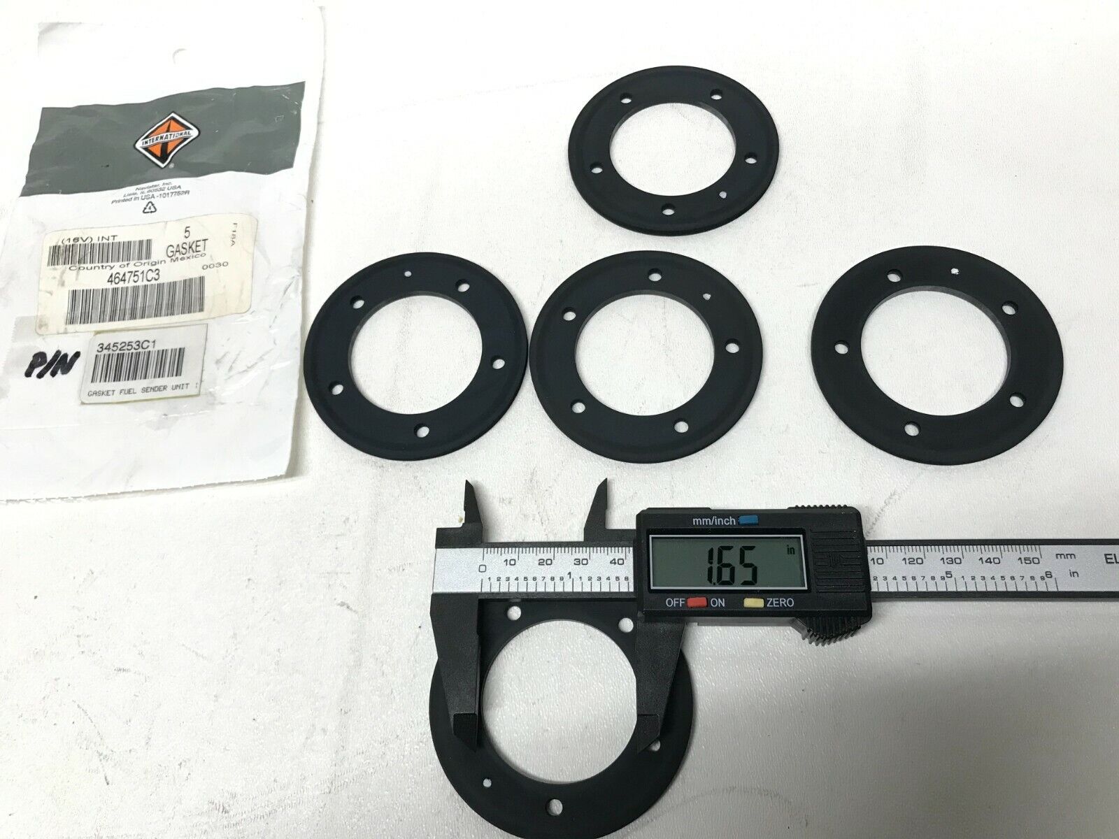 5 PCS. GENUINE OEM International 464751C3 Fuel Tank Sending Unit Gasket FAST SHI - HotCarParts