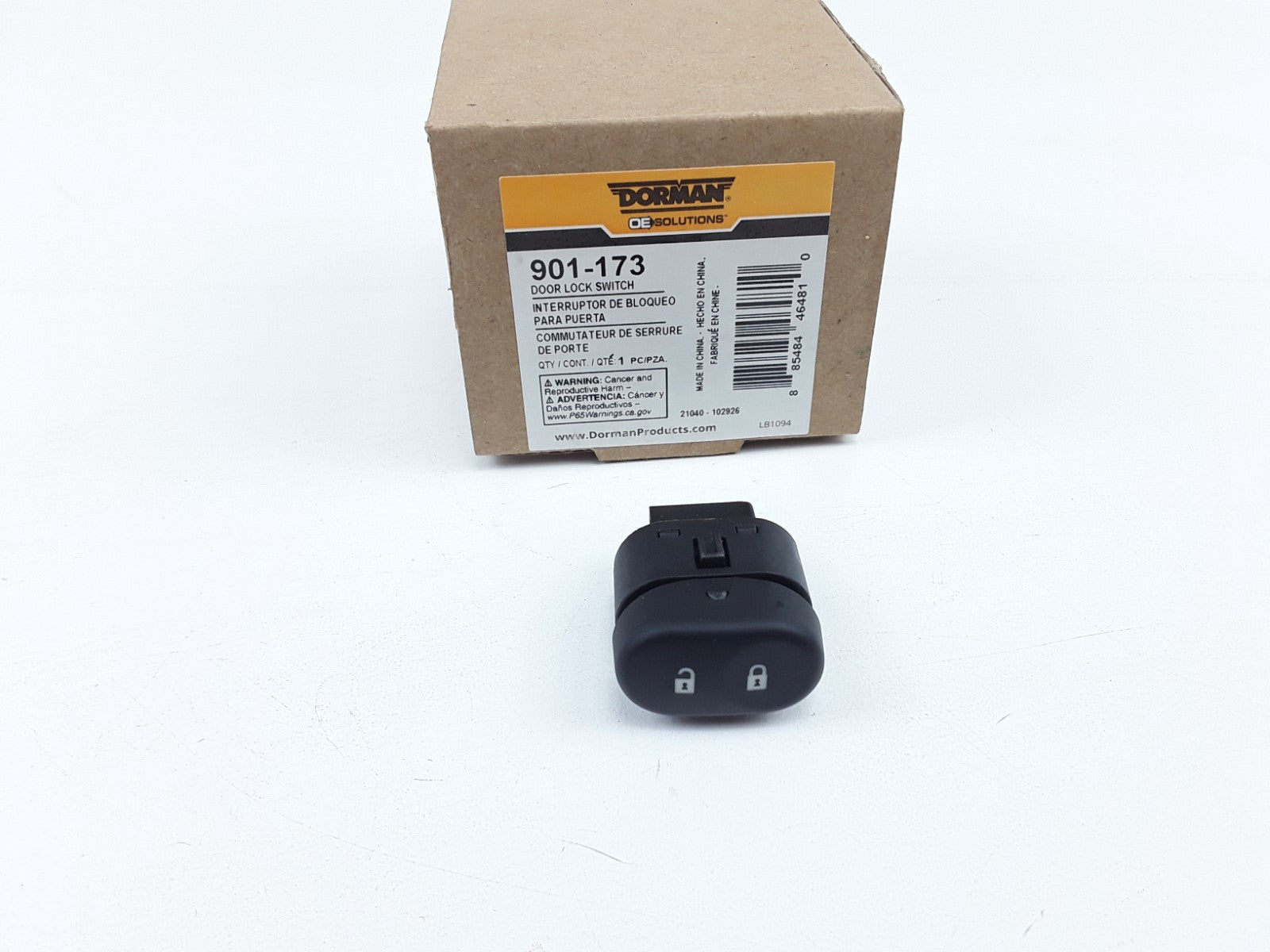 Dorman 901-173 Front Left Door Lock Switch Fits Chevrolet Malibu (2008-2009)