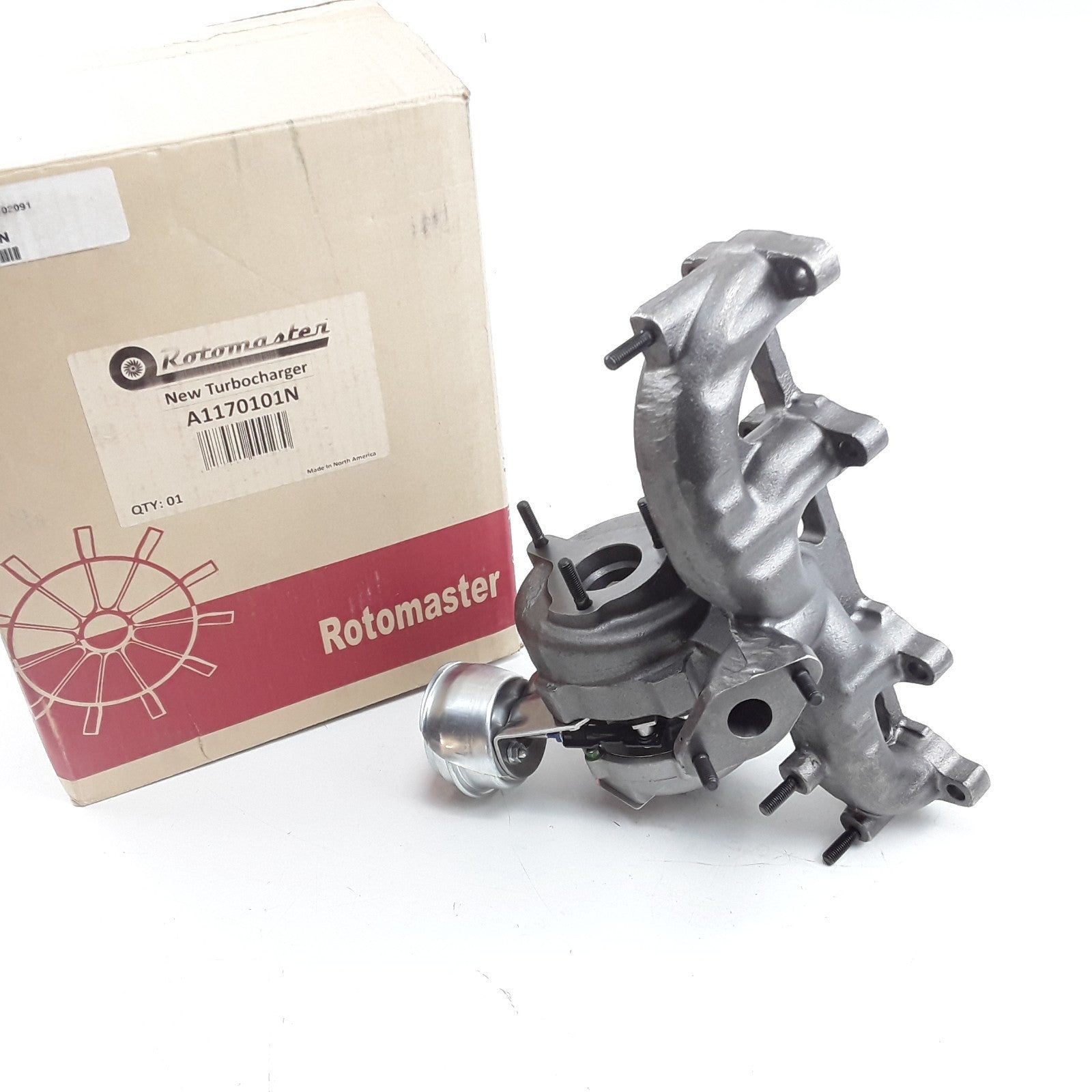 Rotomaster A1170101N Turbocharger Fits Volkswagen Jetta Beetle Golf (1998-2004)