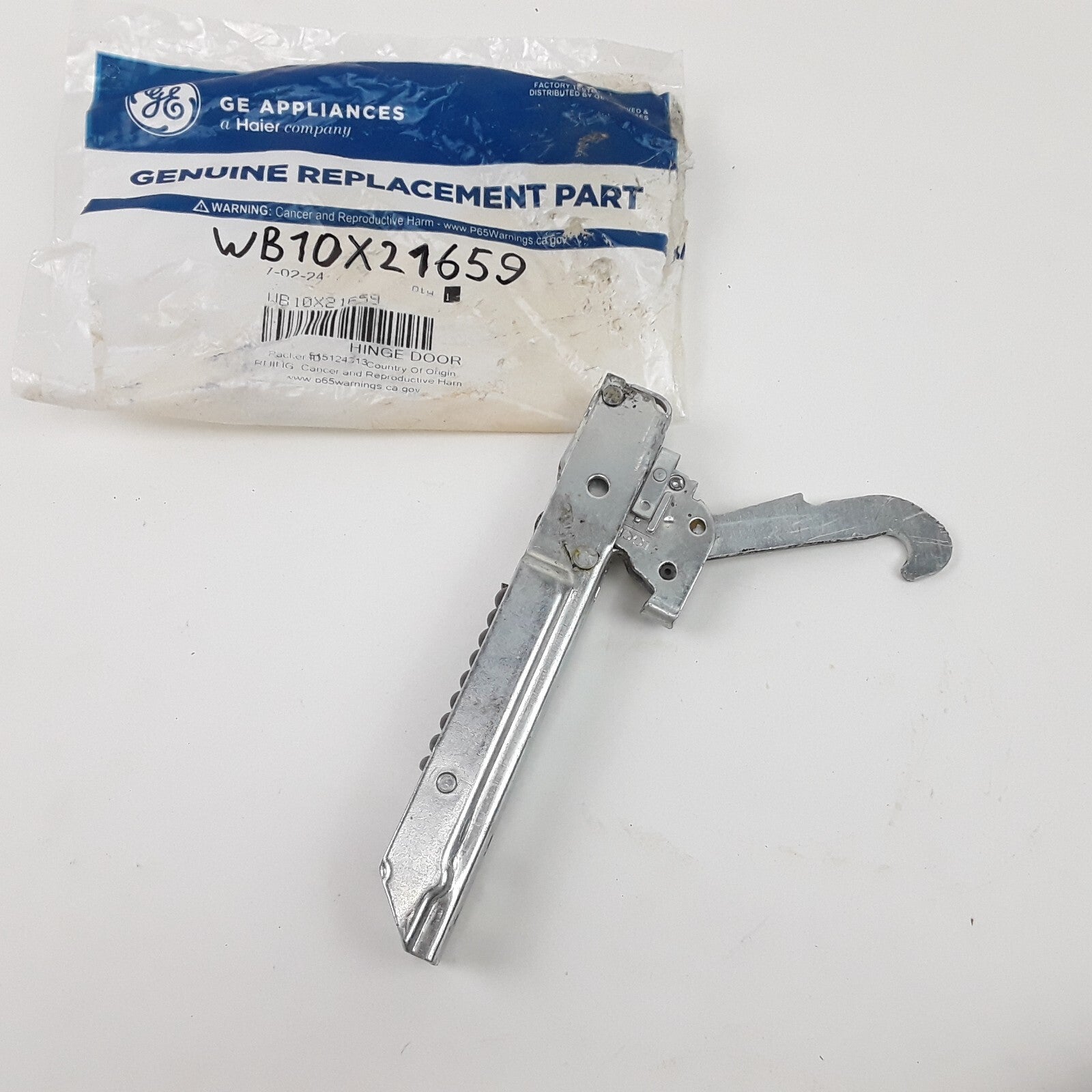GE WB10X21659 Range/Stove Oven Door Hinge Genuine Equipment Part