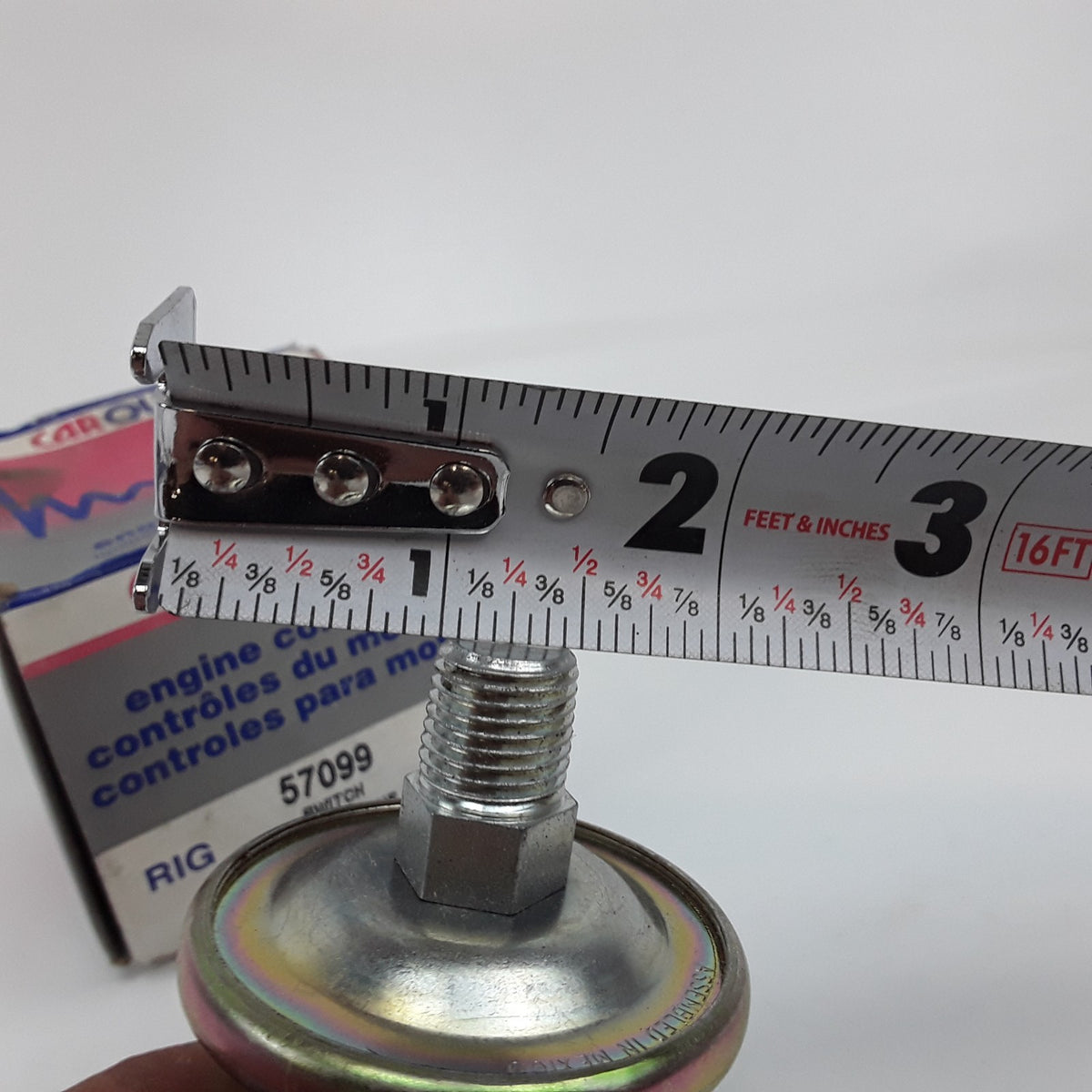 Engine Oil Pressure Switch For Automotive or Marine Applications Carquest 57099