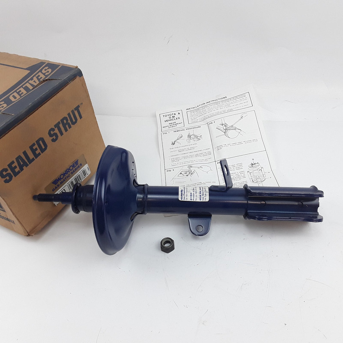 Rear Right Suspension Strut Fits Geo Prizm Toyota Corolla (1993 1994 1995–2002)