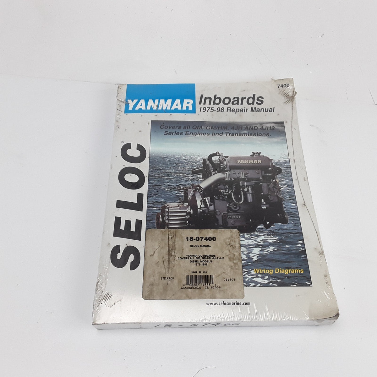 Repair Manual For Yanmar Outboards All QM GM/HM JH & JH2 Diesel Models 1975-1998