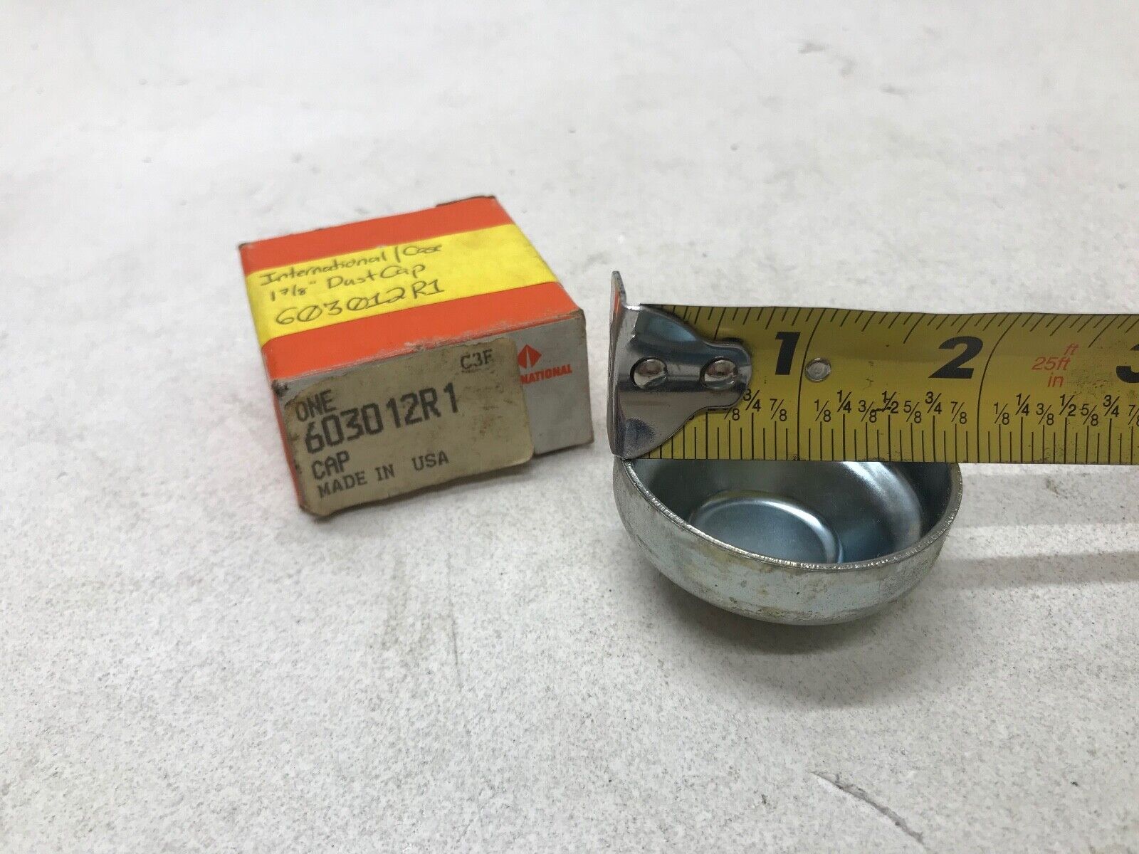 GENUINE INTERNATIONAL OEM 603012R1 CAP DUST CAP Bearing Cover - HotCarParts