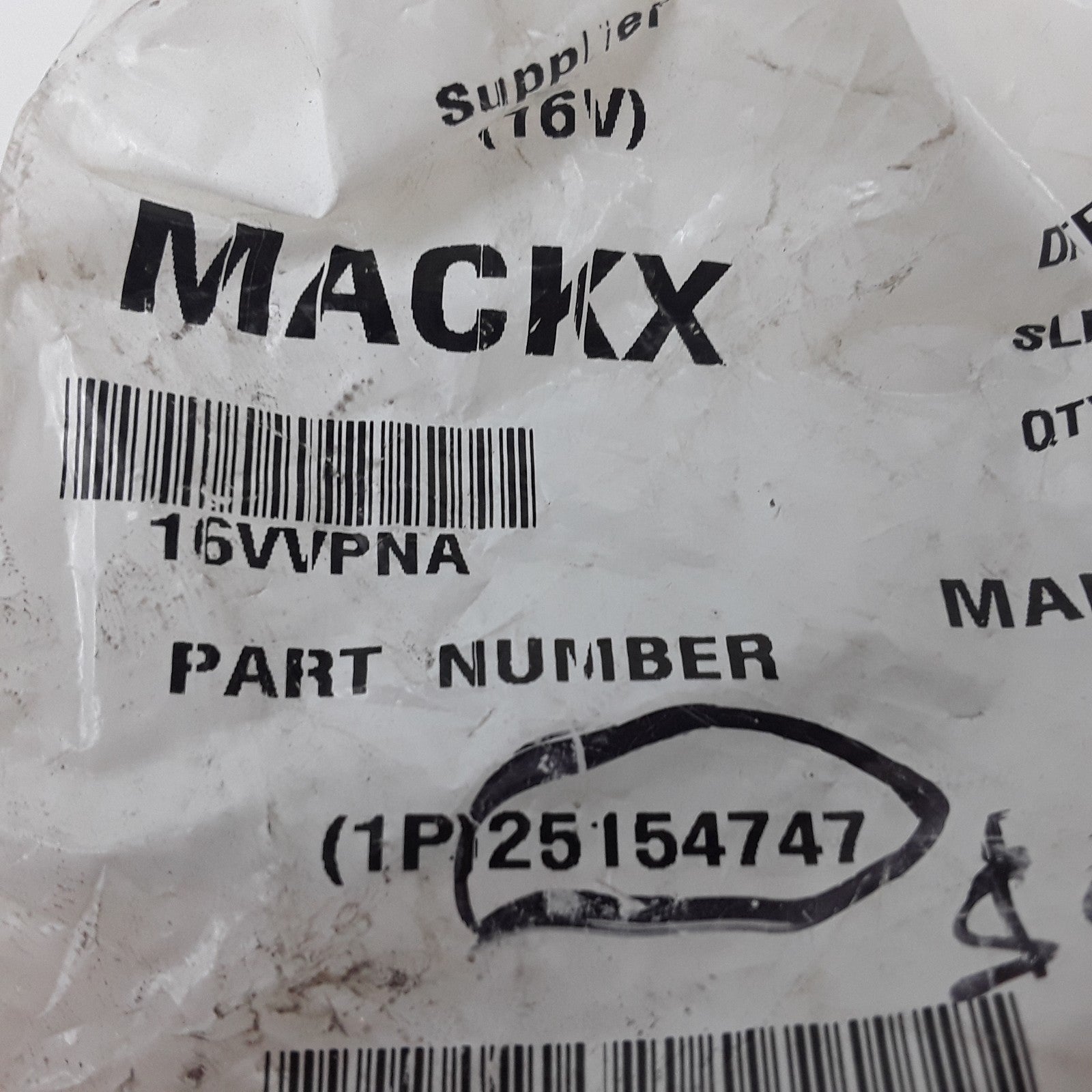 Hood Sleeve 25154747 12QD2146M Fits Mack & Volvo Heavy Duty Truck Series