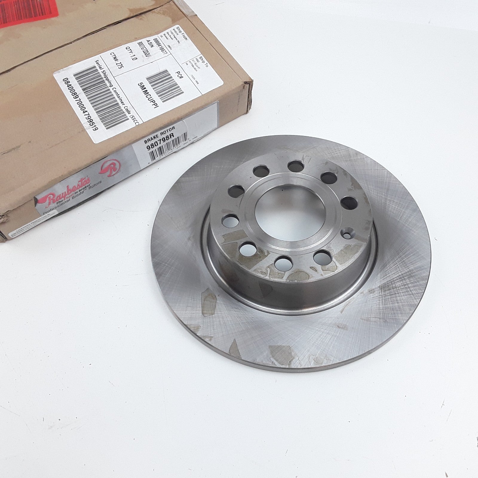 Rear Disc Brake Rotor Fits Volkswagen Jetta Taos Audi A3 Quattro A3 (2006-2023)