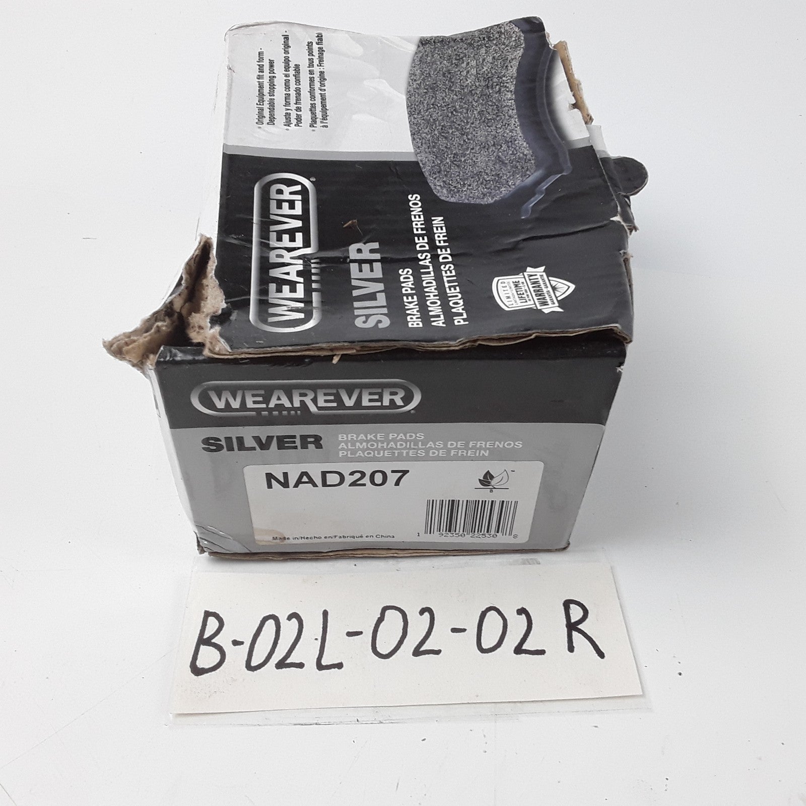 Carquest NAD207 Disc Brake Pad Set Front Fits Toyota Pickup 1992 1993 1994 1995