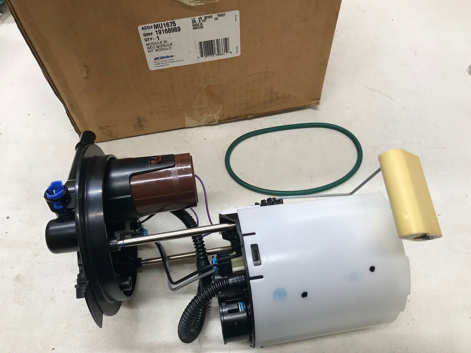 Fuel Pump and Sender Assembly ACDelco Original Equipment MU1675 GM 19168969 - HotCarParts