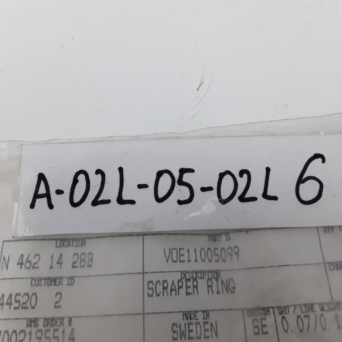 Scraper Link Pin Seal 11005099 Volvo L120C L90C L220D L90D L120D L150D A35C A40