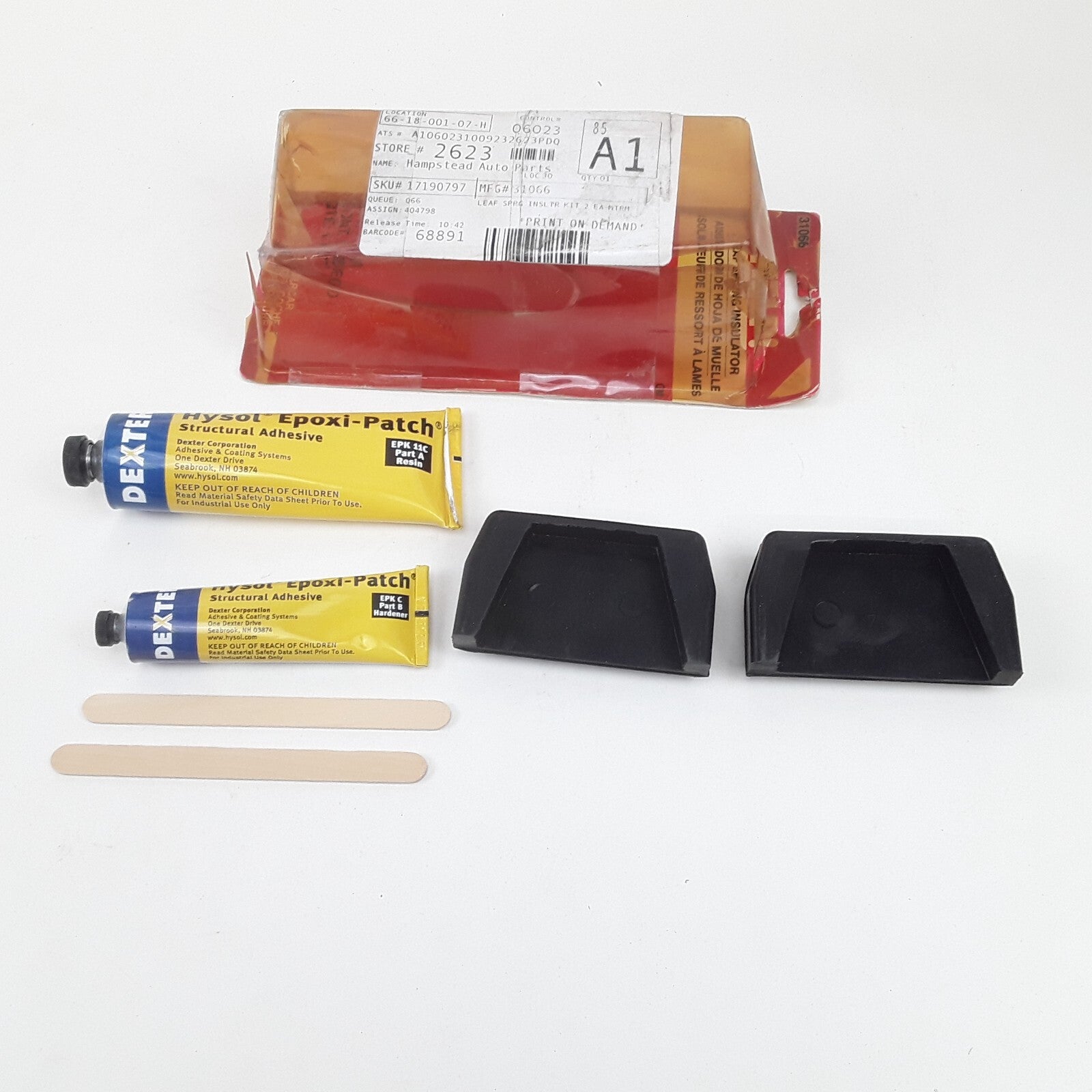 Rear Leaf Spring Insulator Kit Fits Chevrolet Pontiac Buick Oldsmobile 1988-1997