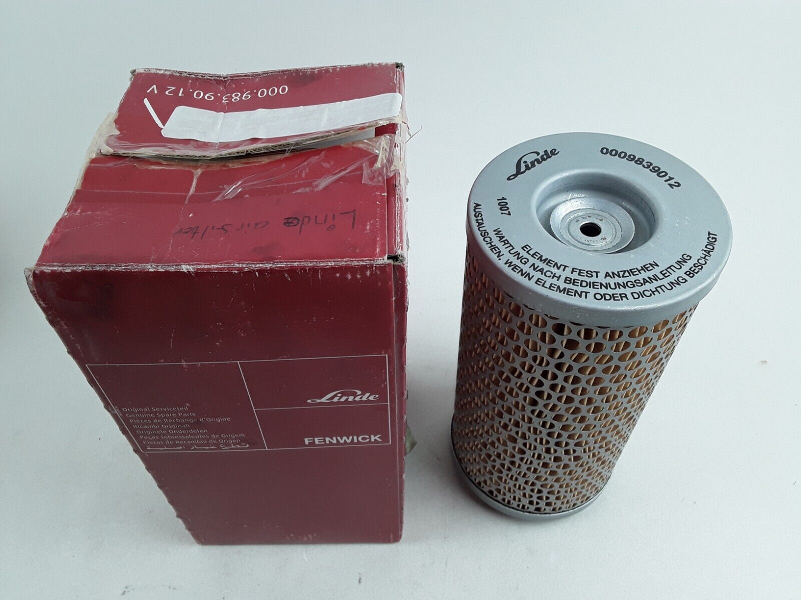 Air Filter LINDE 0009839012 fits forklift , 350 diesel truck H12 H16 H18 H20 - HotCarParts