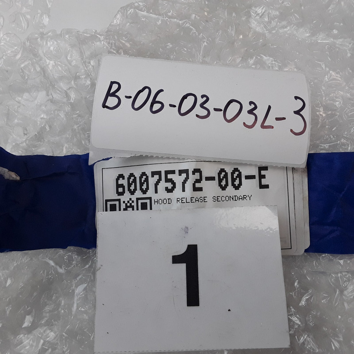6007572-00-E Secondary Hood Release Latch For Tesla Model S 2012-2016 OEM New