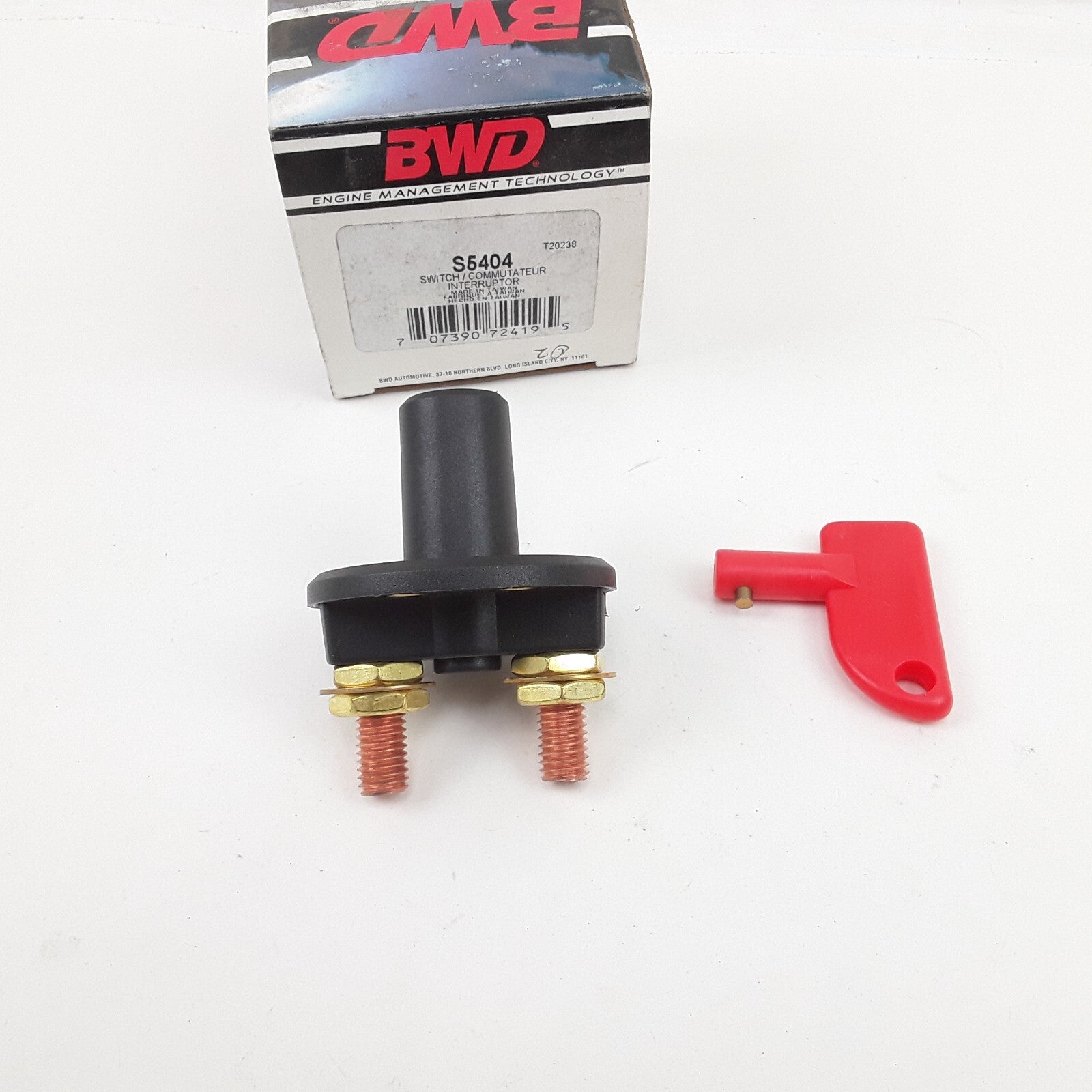 BWD S5404 Battery Isolation Fuel Pump Switch For High Performance Jeep