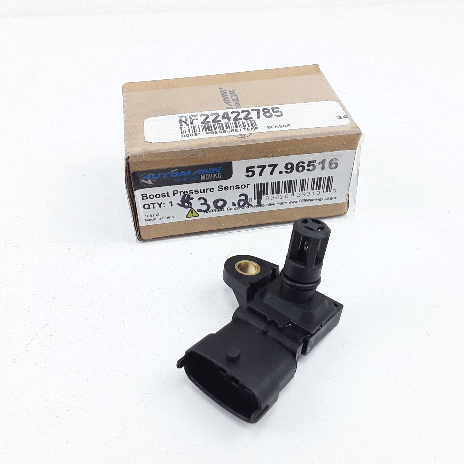 Boost Pressure Sensor Fits Volvo 9700 VAH VHD VNL Mack GU8 CXU GU7 MRU 2011-2021