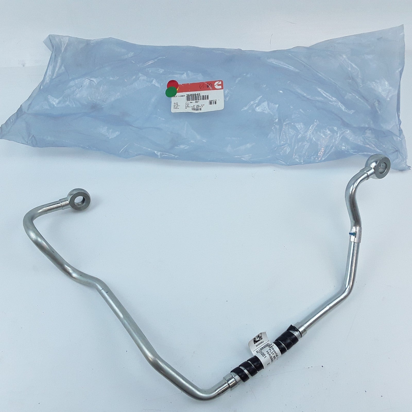 Genuine OEM Cummins 3688848 Fuel Supply Tube Fits EPA13 15 Liter ISX QSX Engines